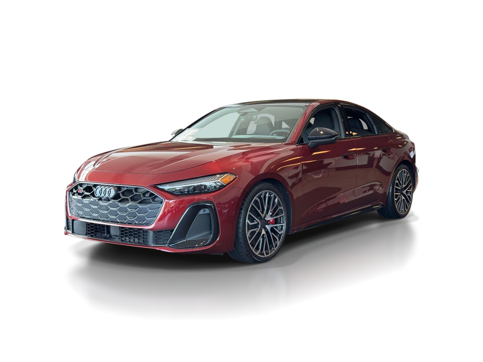 Red 2026 Audi S5 Sedan All-Wheel Drive Automatic