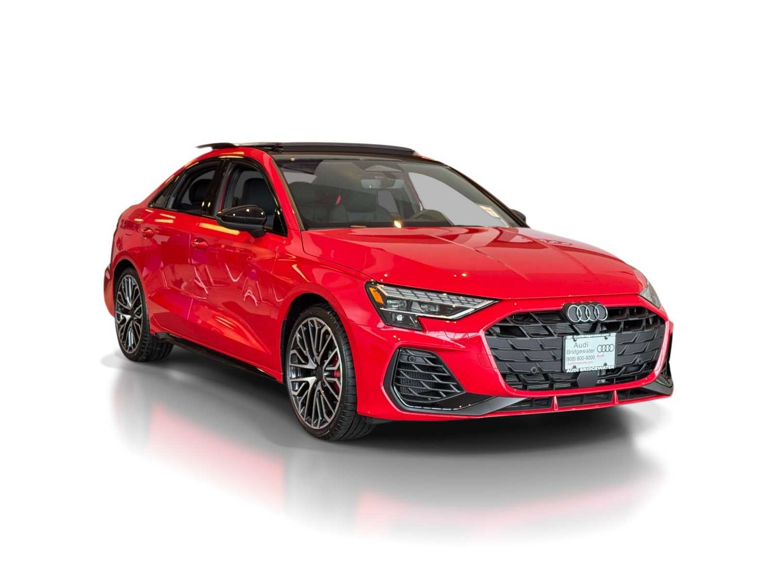 Red 2026 Audi S3 Sedan All-Wheel Drive Automatic