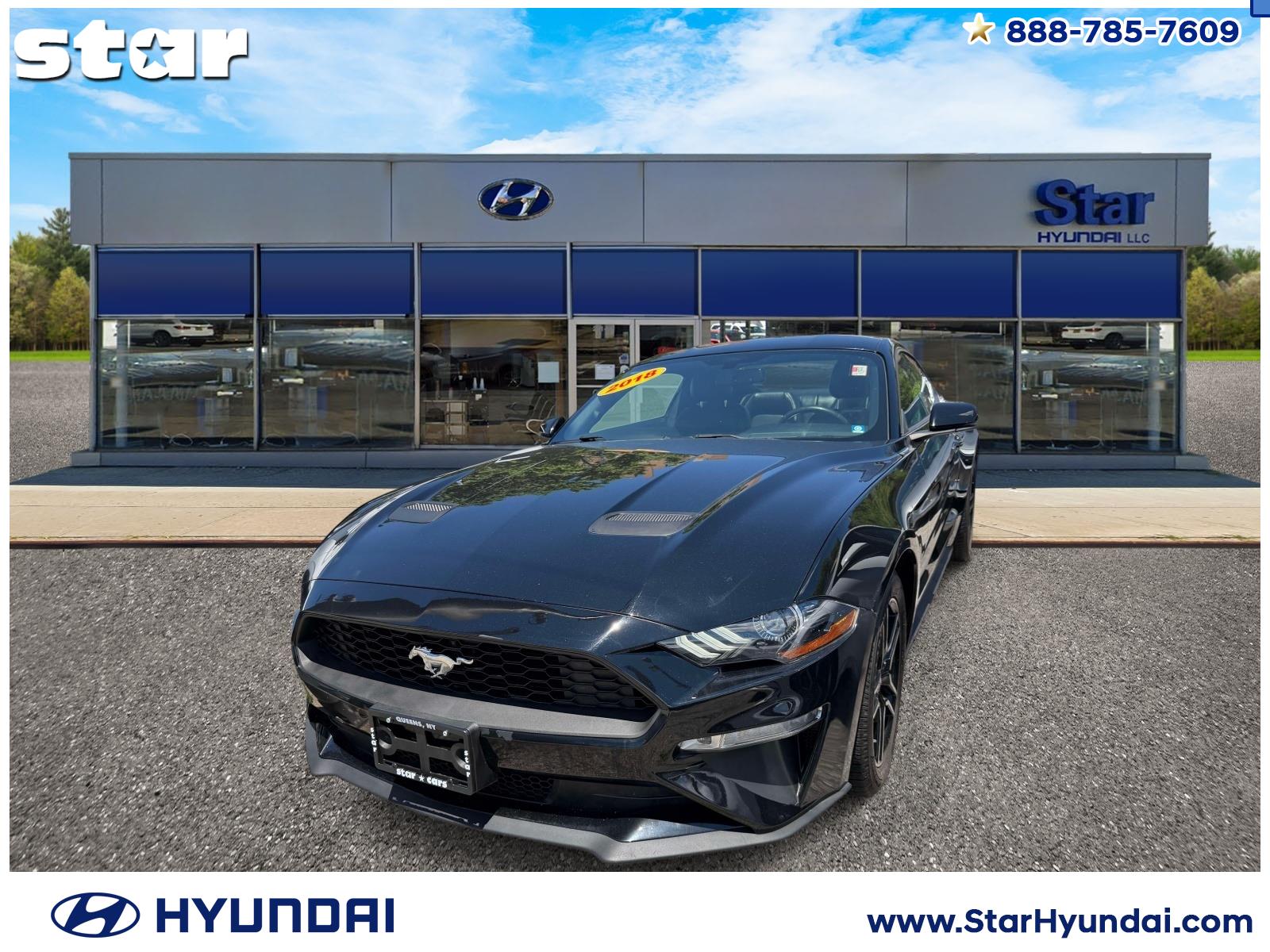 used 2018 Ford Mustang car, priced at $19,995