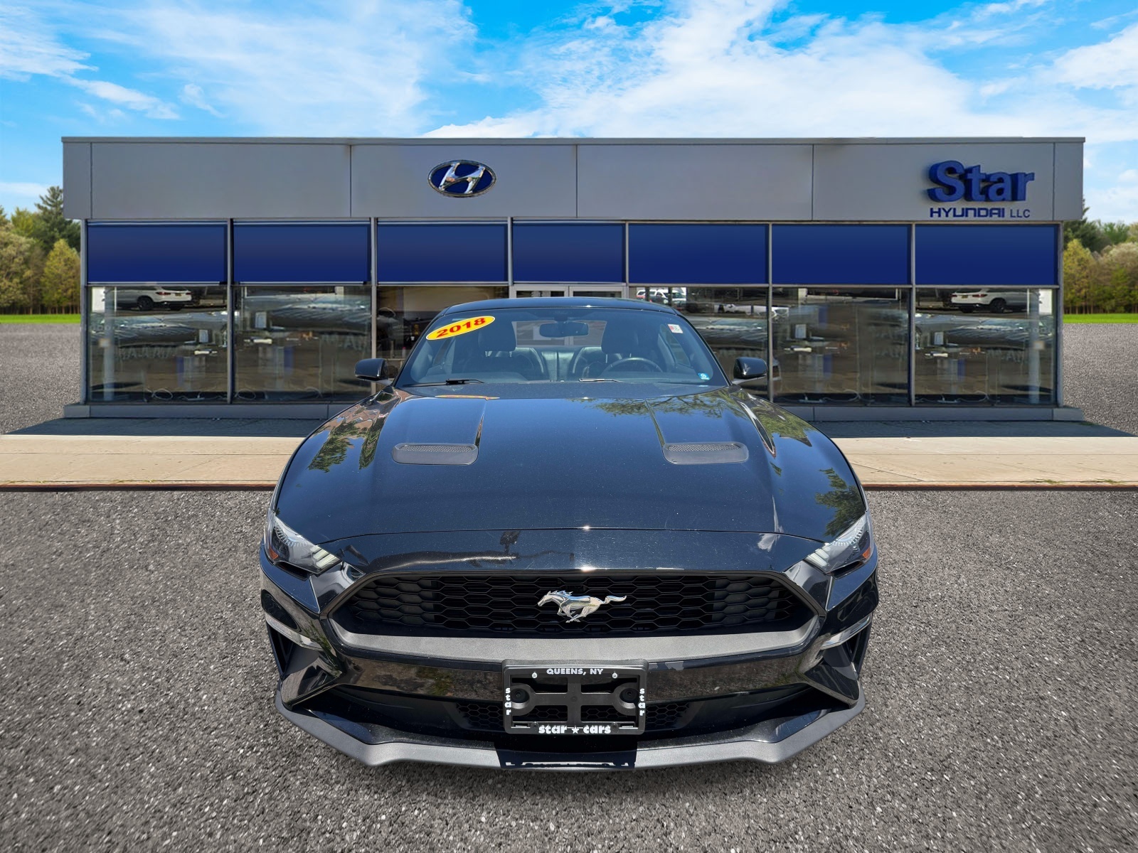 used 2018 Ford Mustang car, priced at $19,995