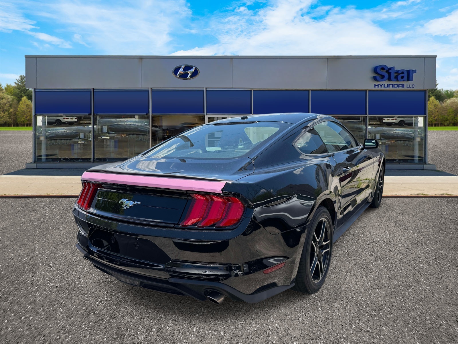 used 2018 Ford Mustang car, priced at $19,995