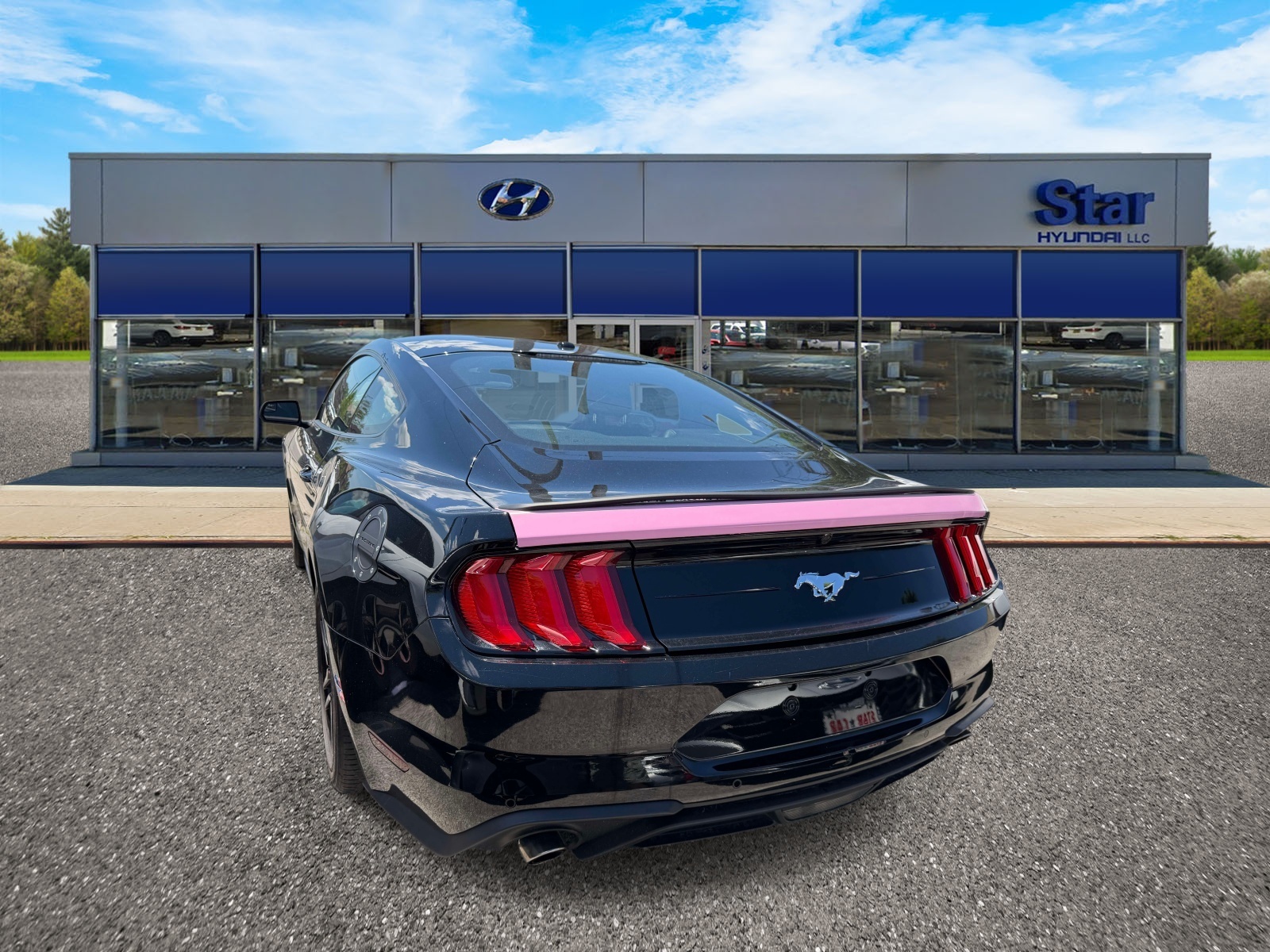 used 2018 Ford Mustang car, priced at $19,995