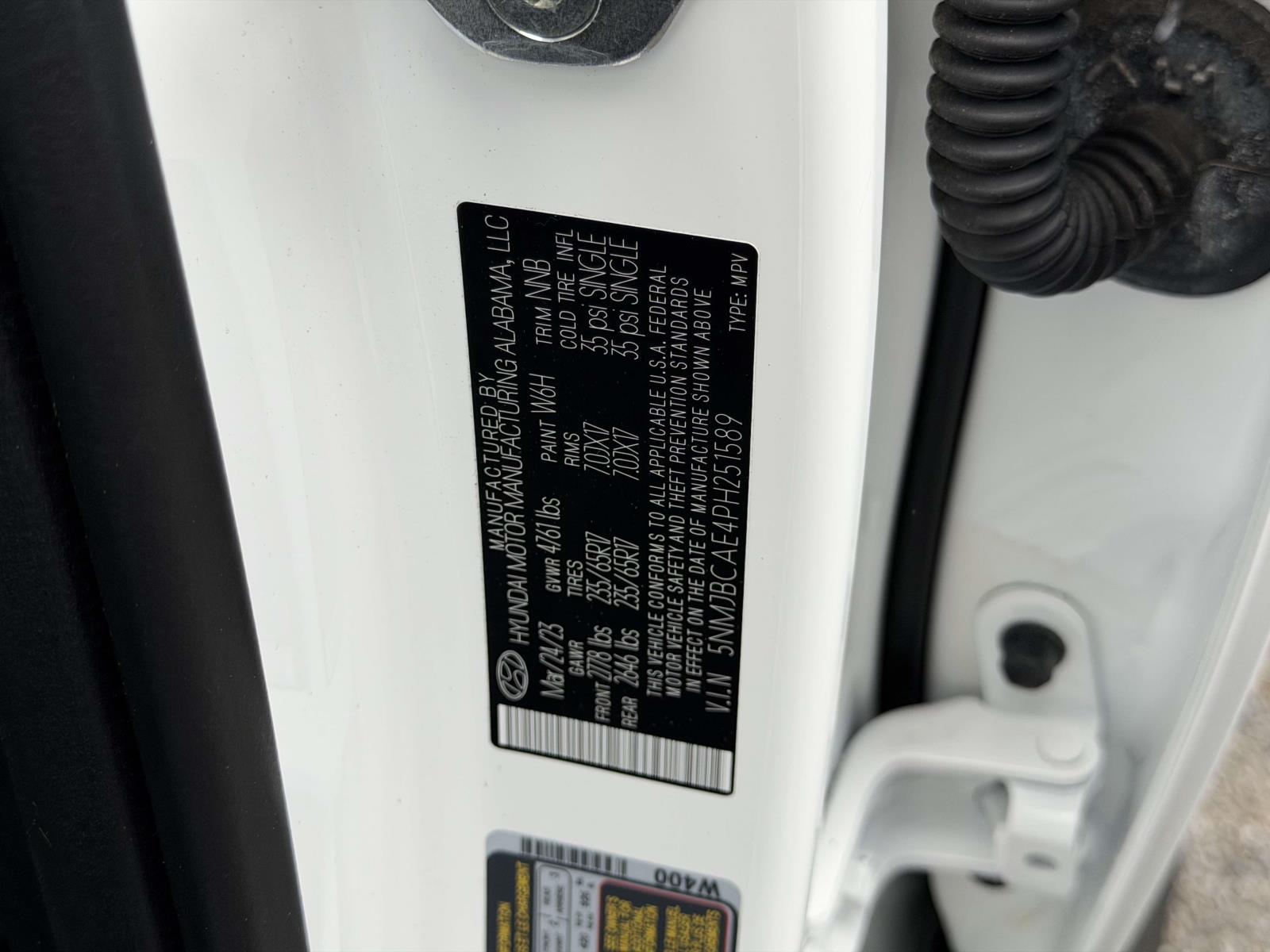 used 2023 Hyundai Tucson car, priced at $24,995