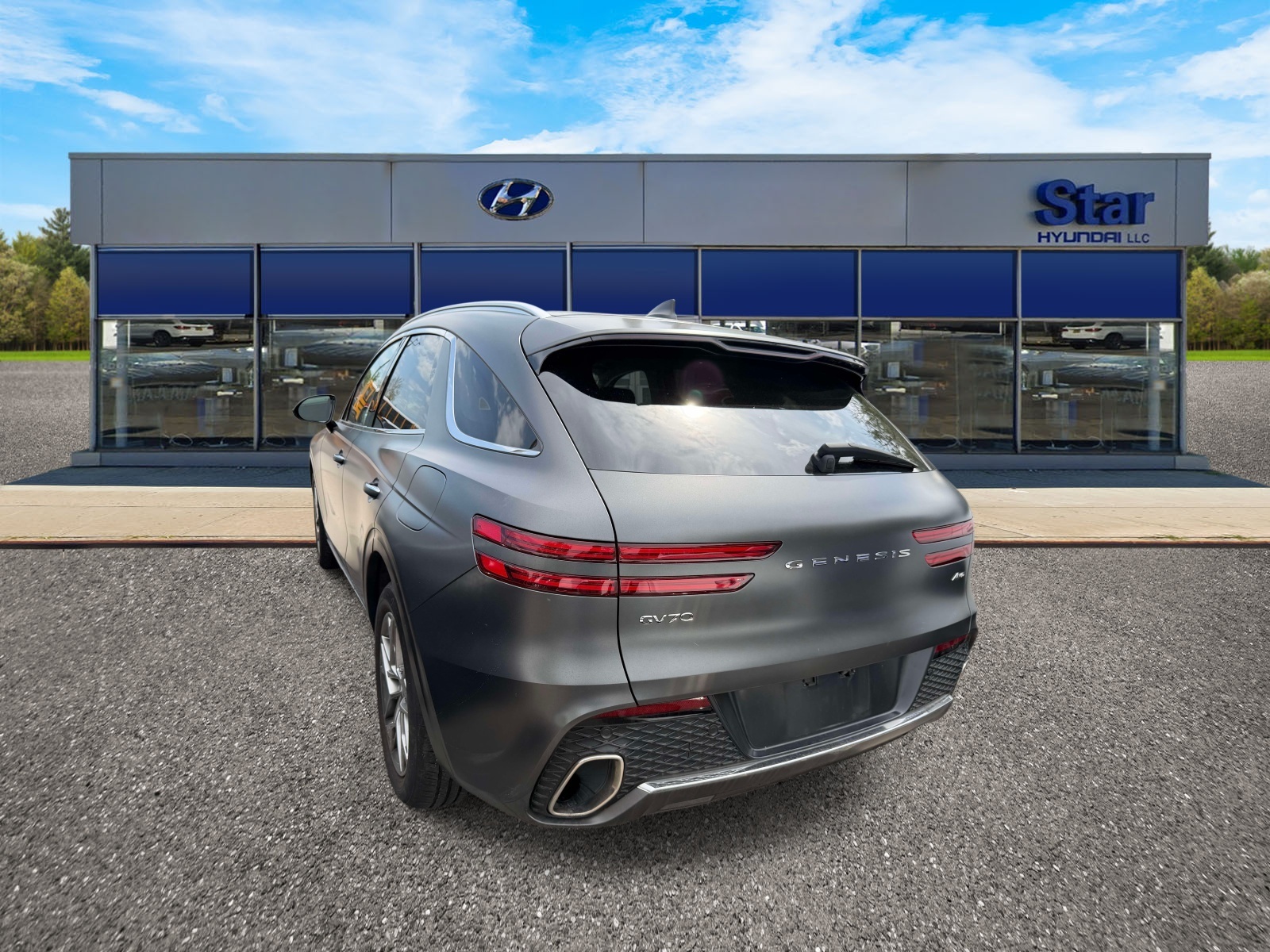 used 2024 Genesis GV70 car, priced at $40,995
