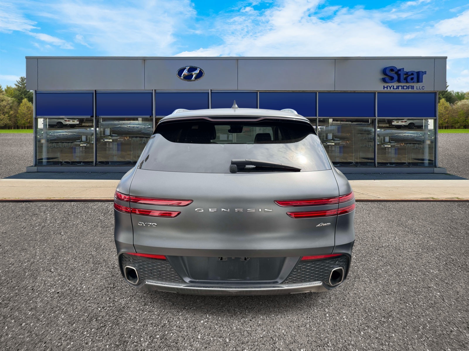 used 2024 Genesis GV70 car, priced at $40,995