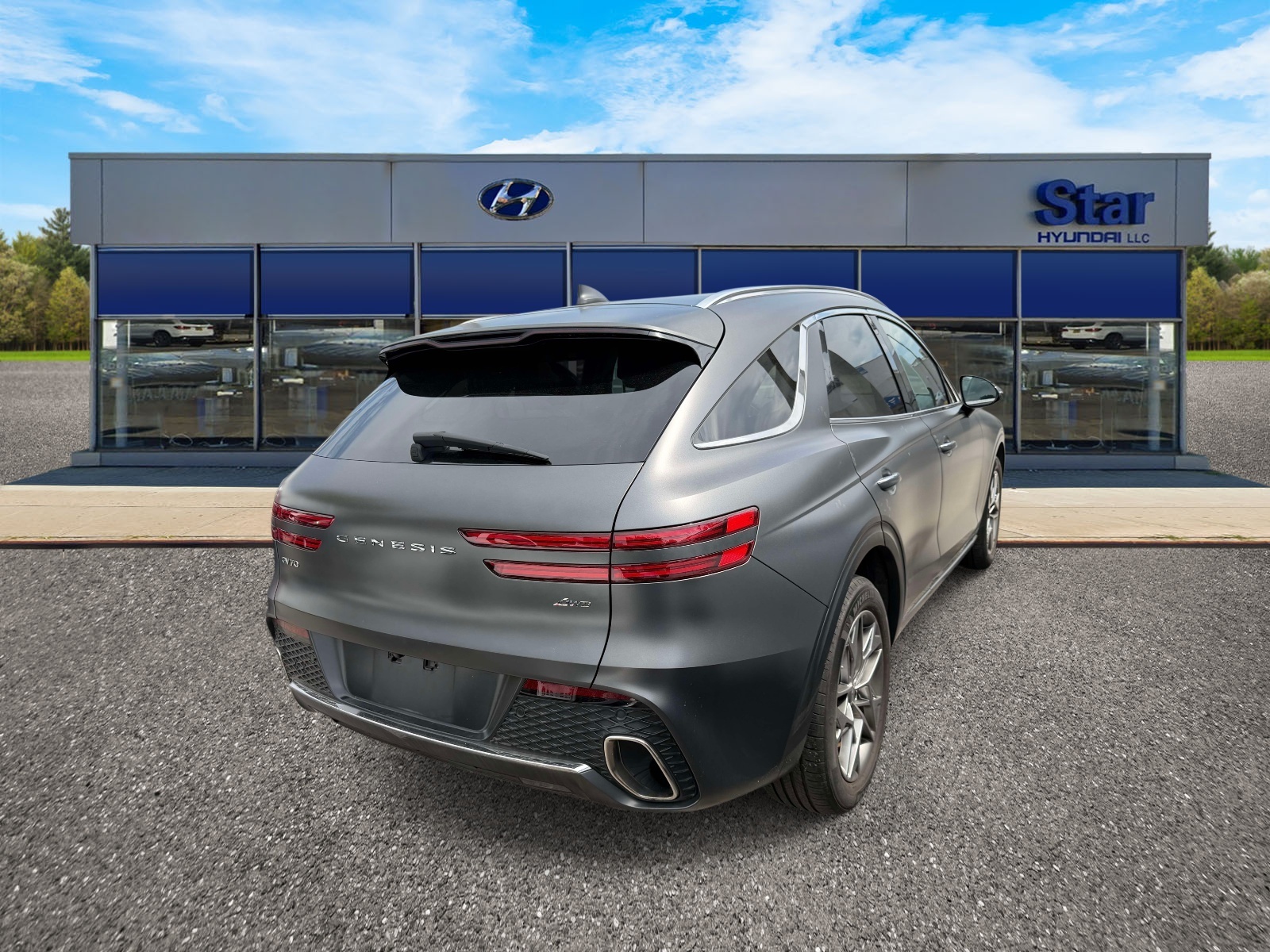 used 2024 Genesis GV70 car, priced at $40,995