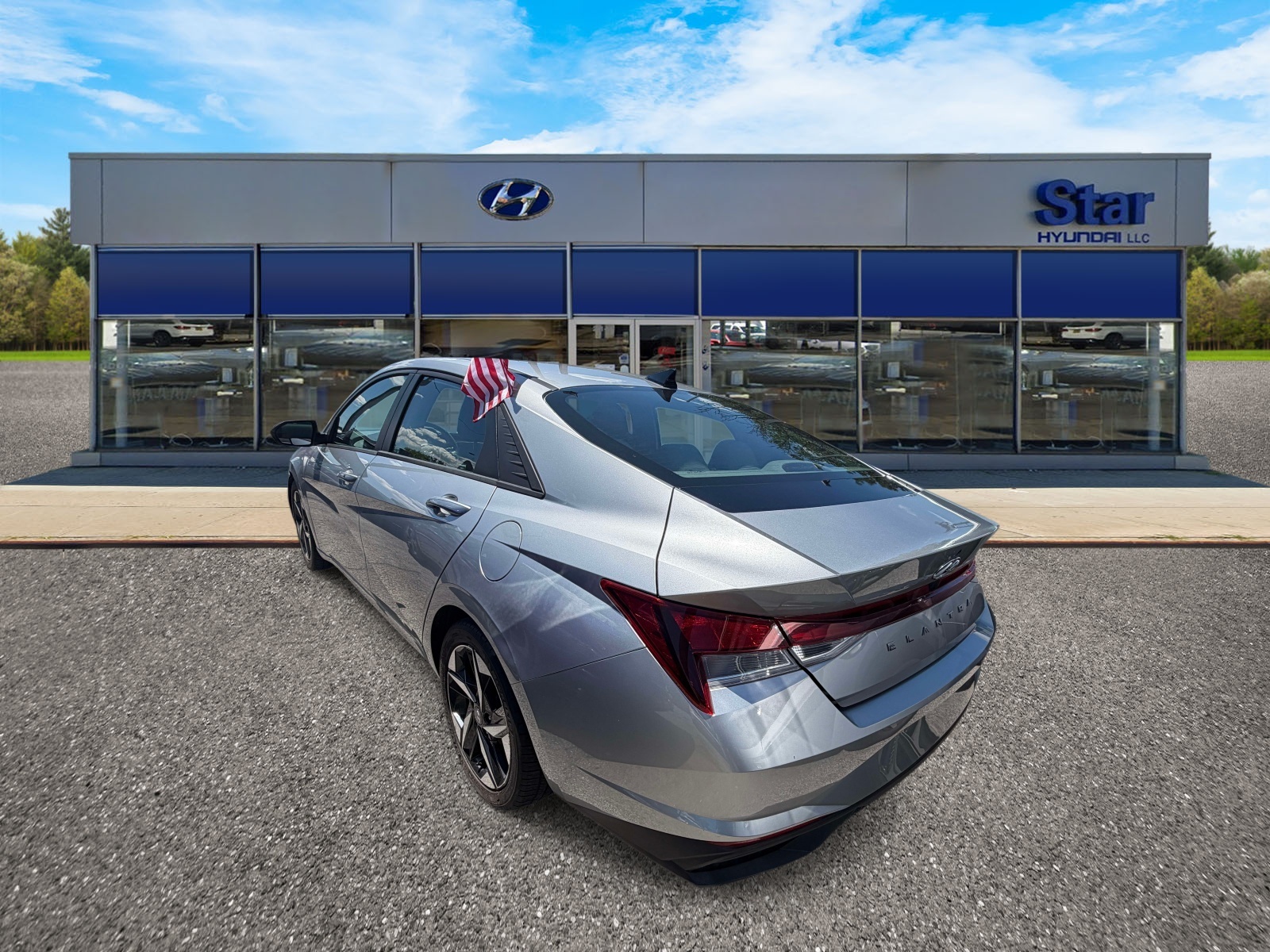 used 2023 Hyundai Elantra car, priced at $17,995