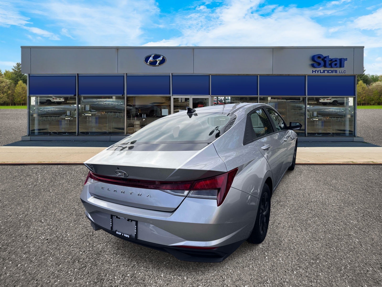 used 2021 Hyundai Elantra car, priced at $18,495