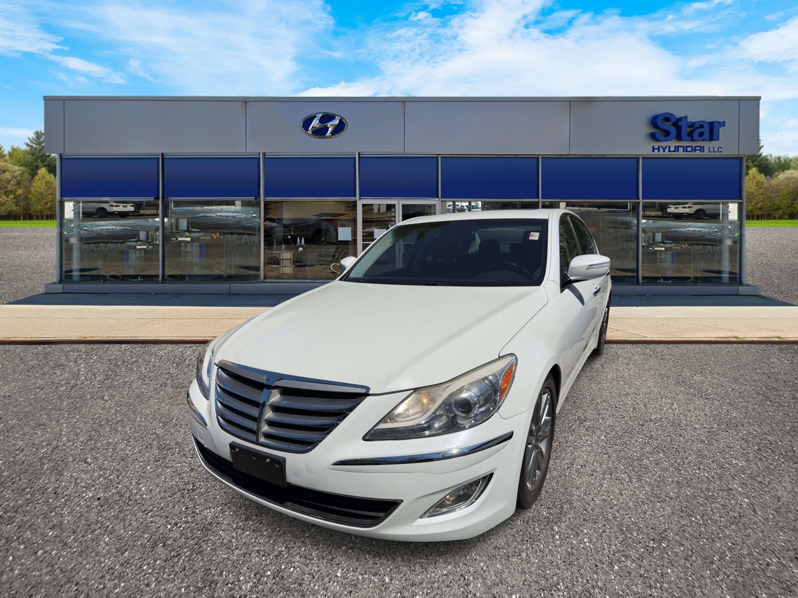 used 2013 Hyundai Genesis car, priced at $9,995