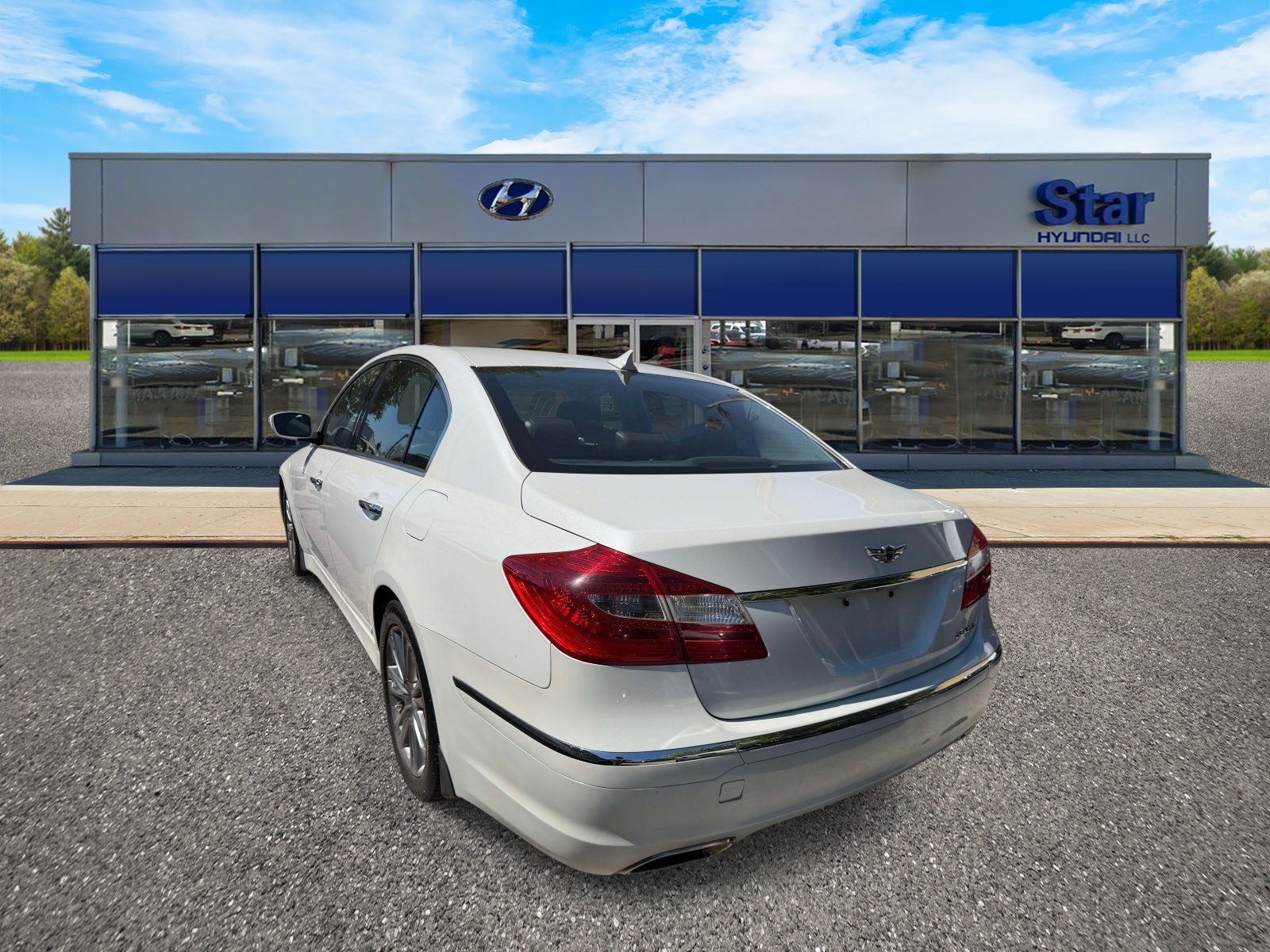 used 2013 Hyundai Genesis car, priced at $9,995