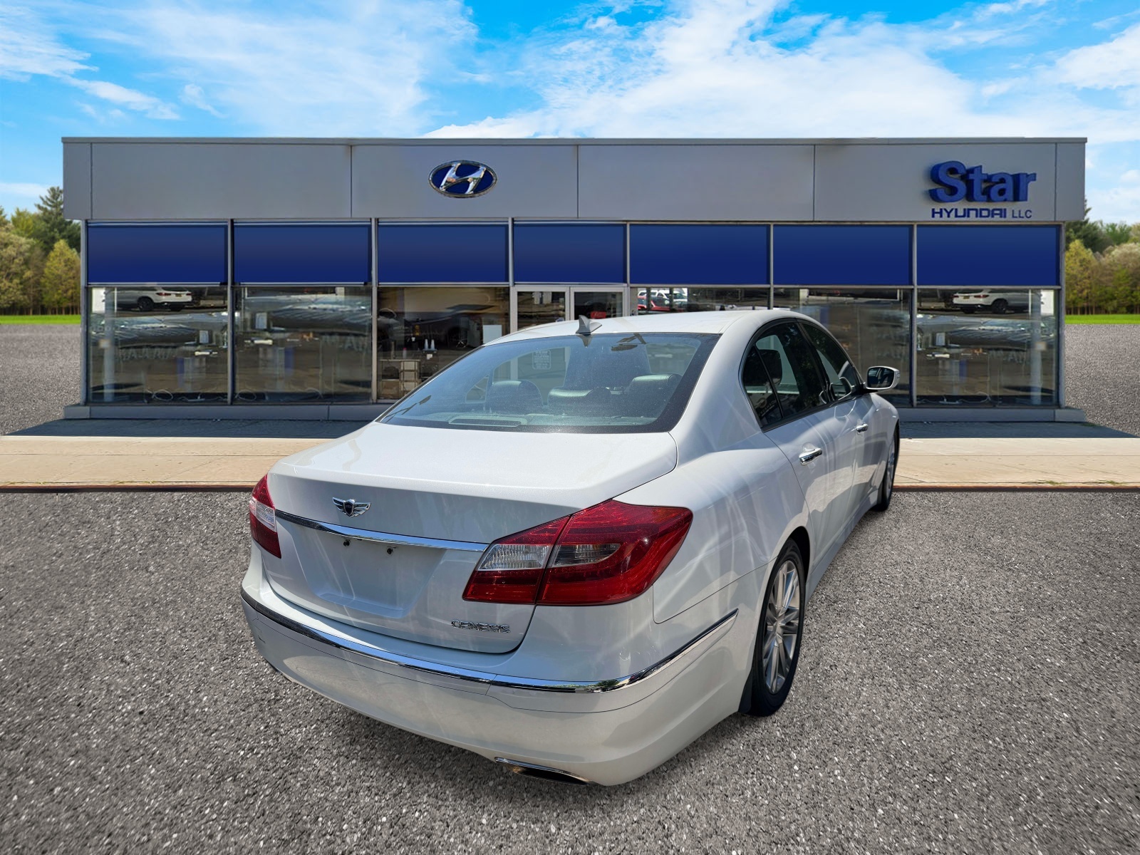 used 2013 Hyundai Genesis car, priced at $9,995
