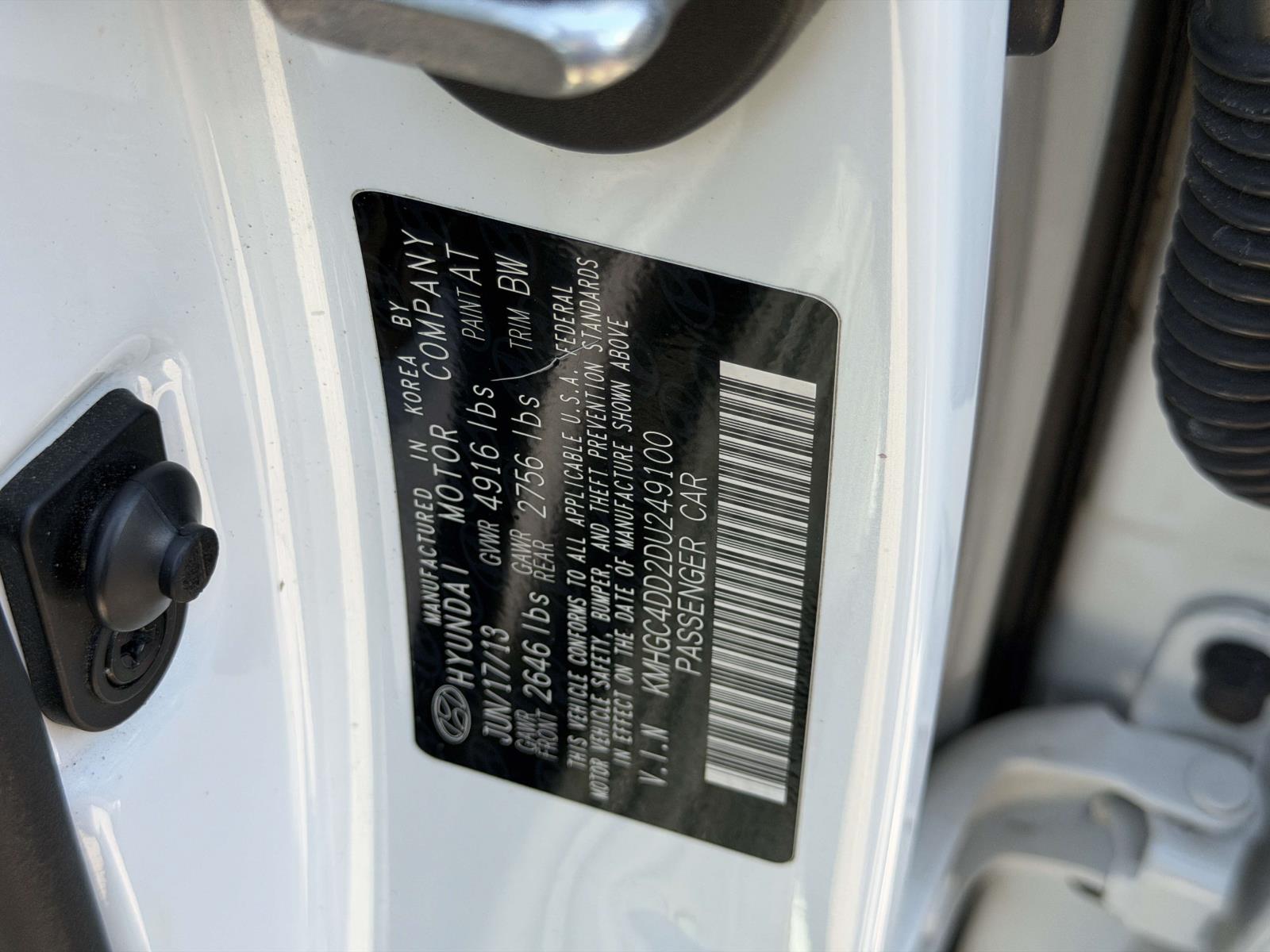 used 2013 Hyundai Genesis car, priced at $9,995