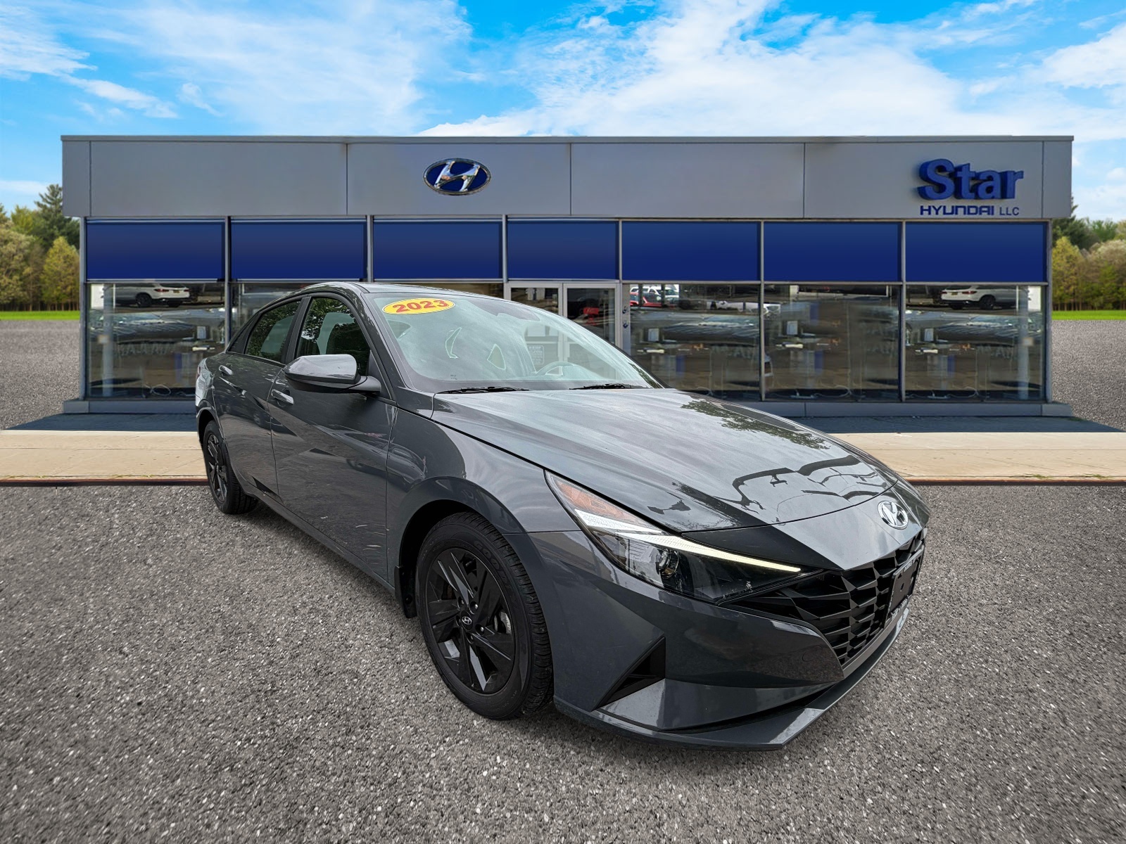 used 2023 Hyundai Elantra car, priced at $18,995