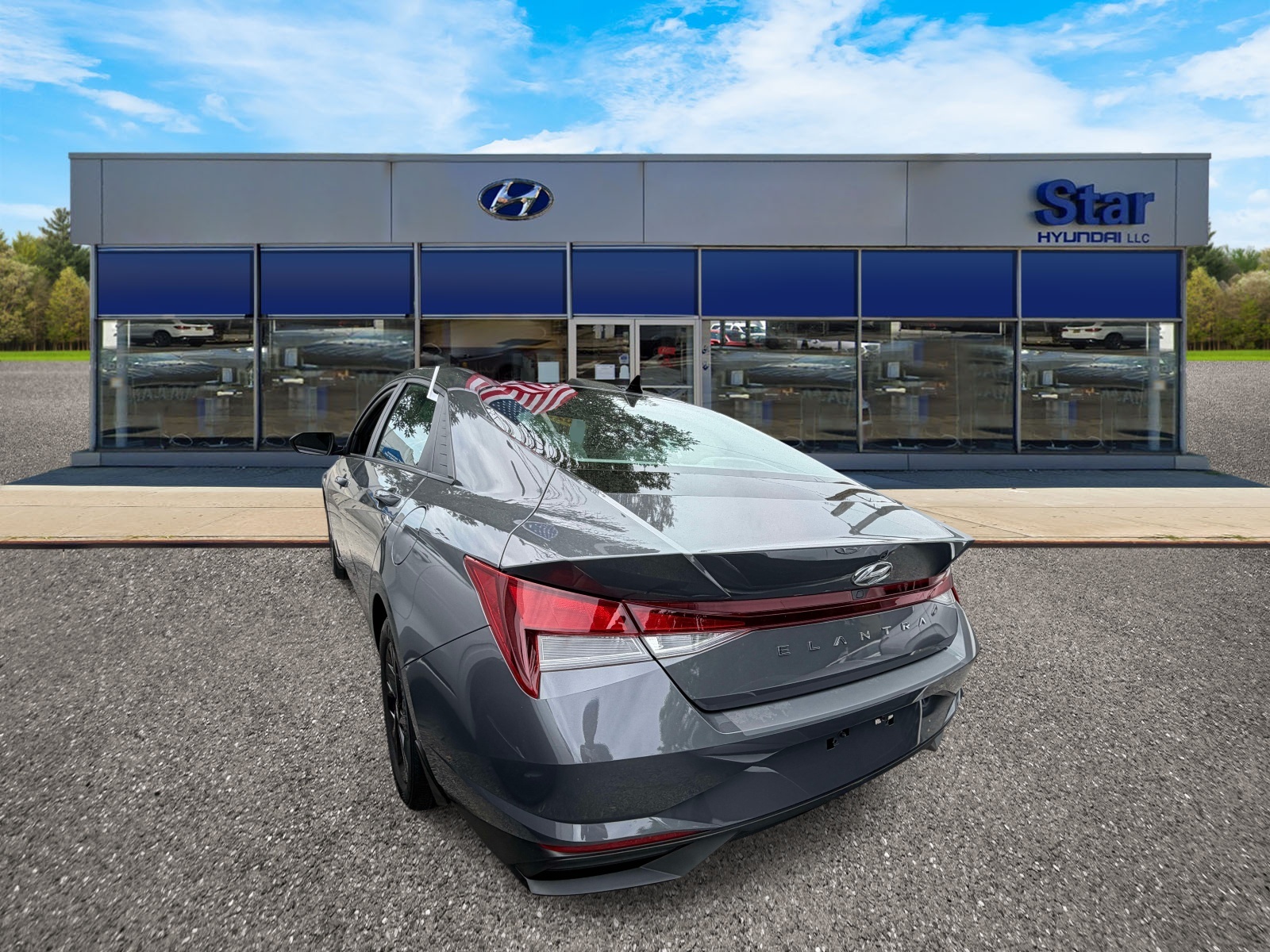 used 2023 Hyundai Elantra car, priced at $18,995