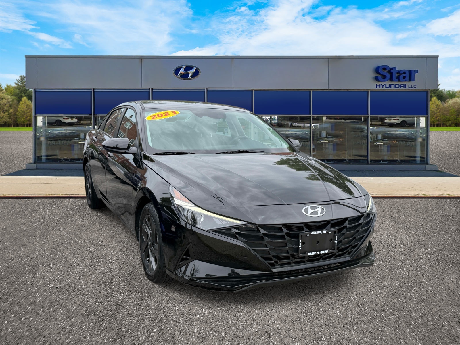 used 2023 Hyundai Elantra car, priced at $17,995