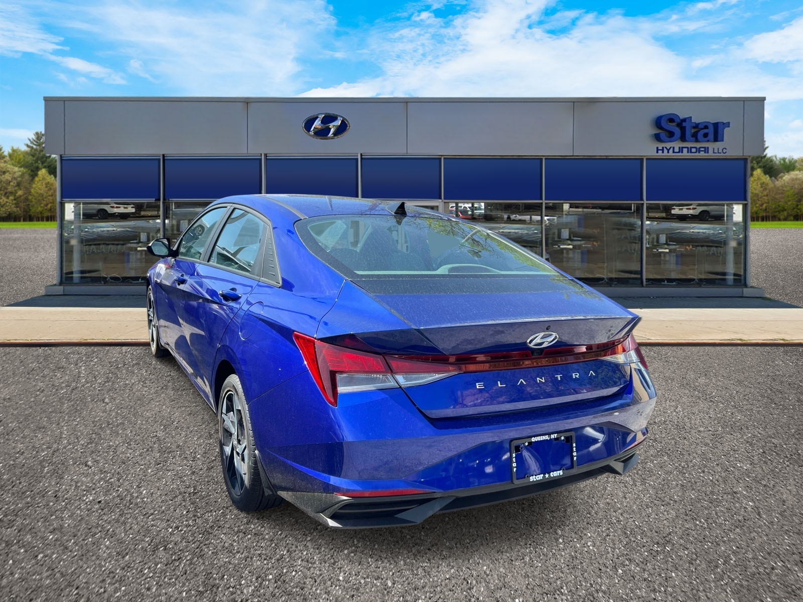 used 2023 Hyundai Elantra car, priced at $19,495