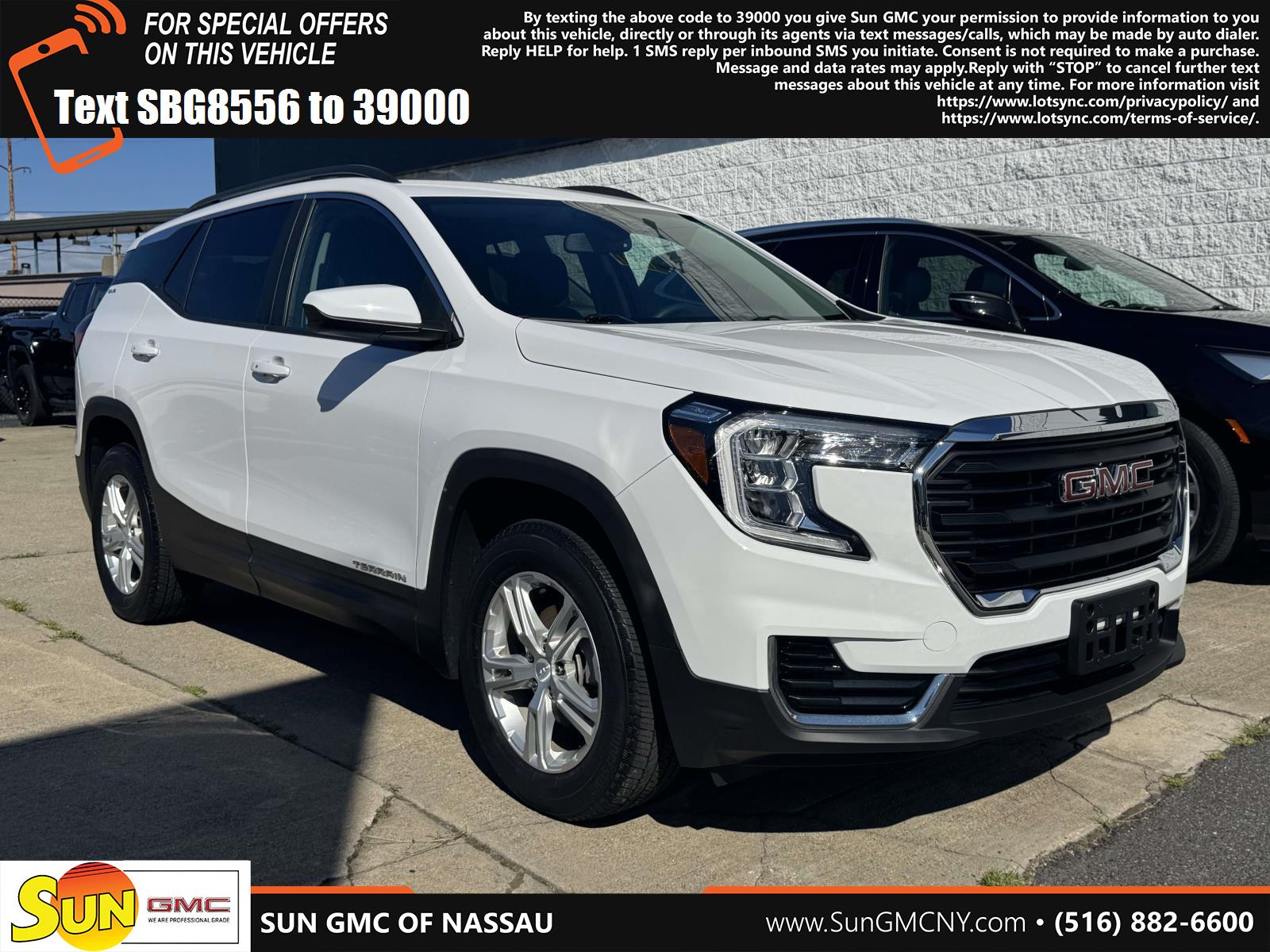Summit White 2023 GMC Terrain SUV / Crossover All-Wheel Drive Automatic