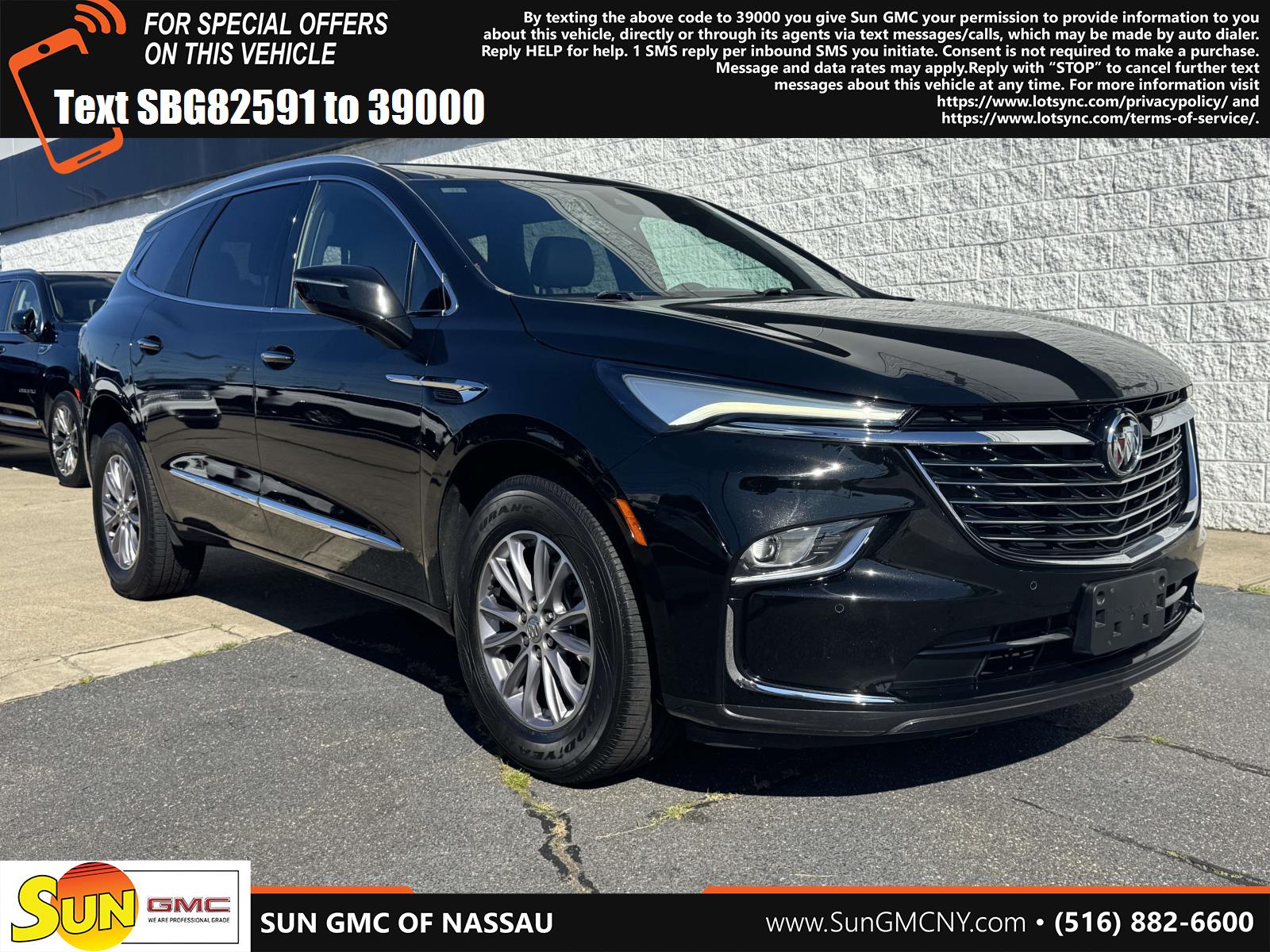 Black (Ebony Twilight Metallic) 2024 Buick Enclave SUV / Crossover Four-Wheel Drive Automatic