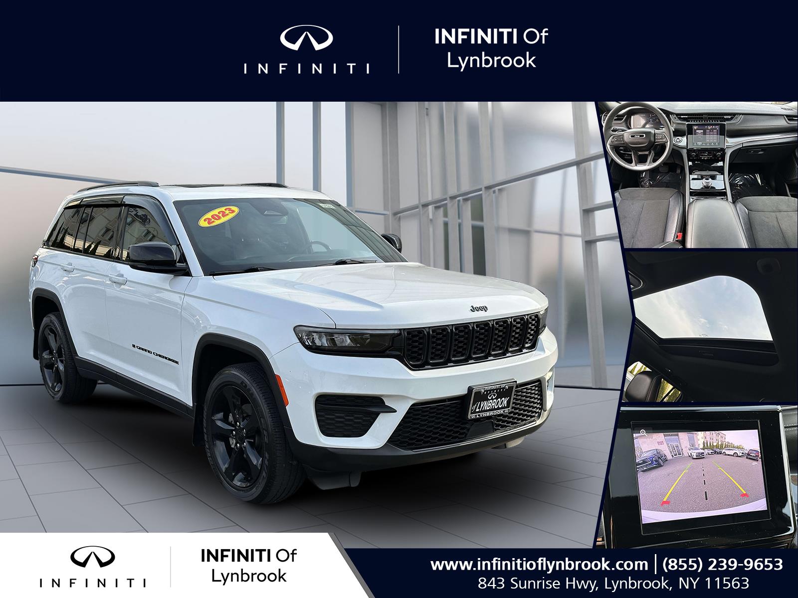 used 2023 Jeep Grand Cherokee car, priced at $31,997