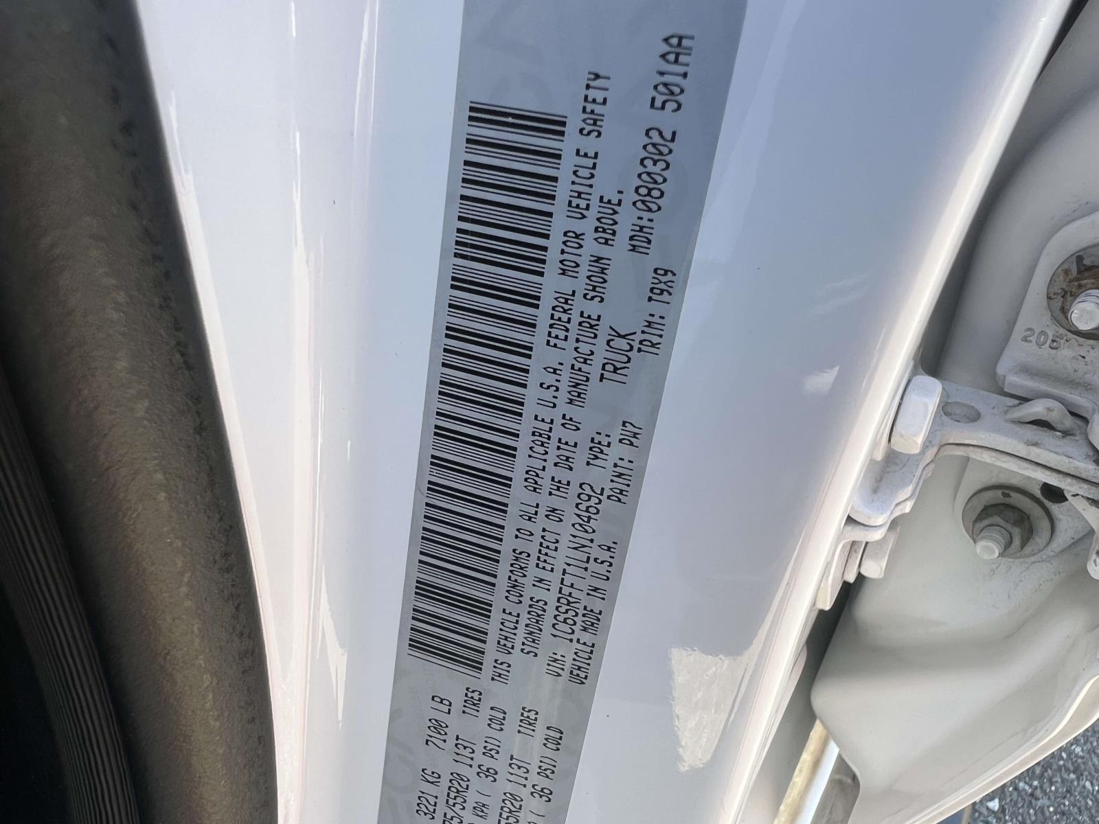 used 2020 Ram 1500 car, priced at $27,045