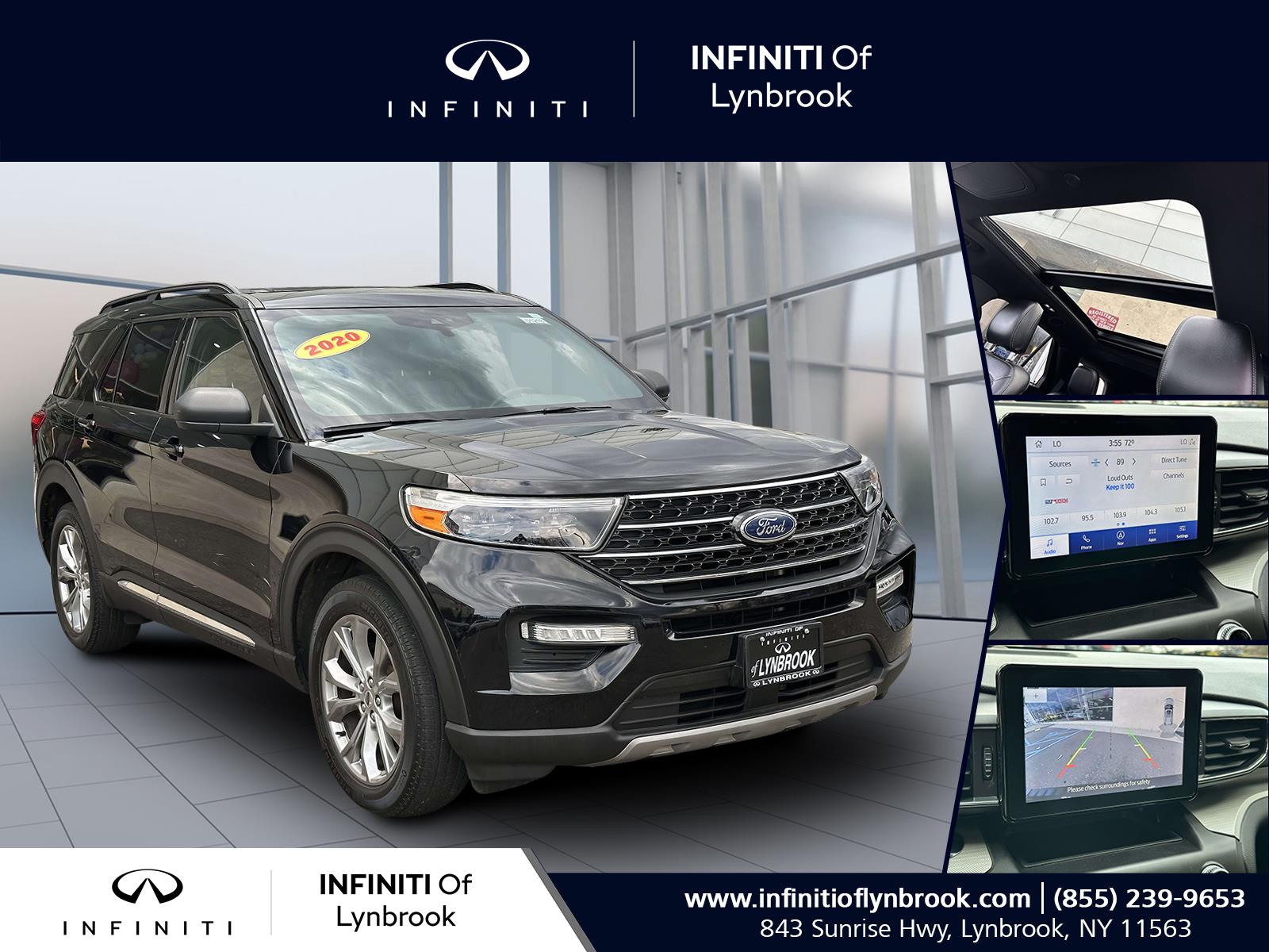 used 2020 Ford Explorer car, priced at $22,308