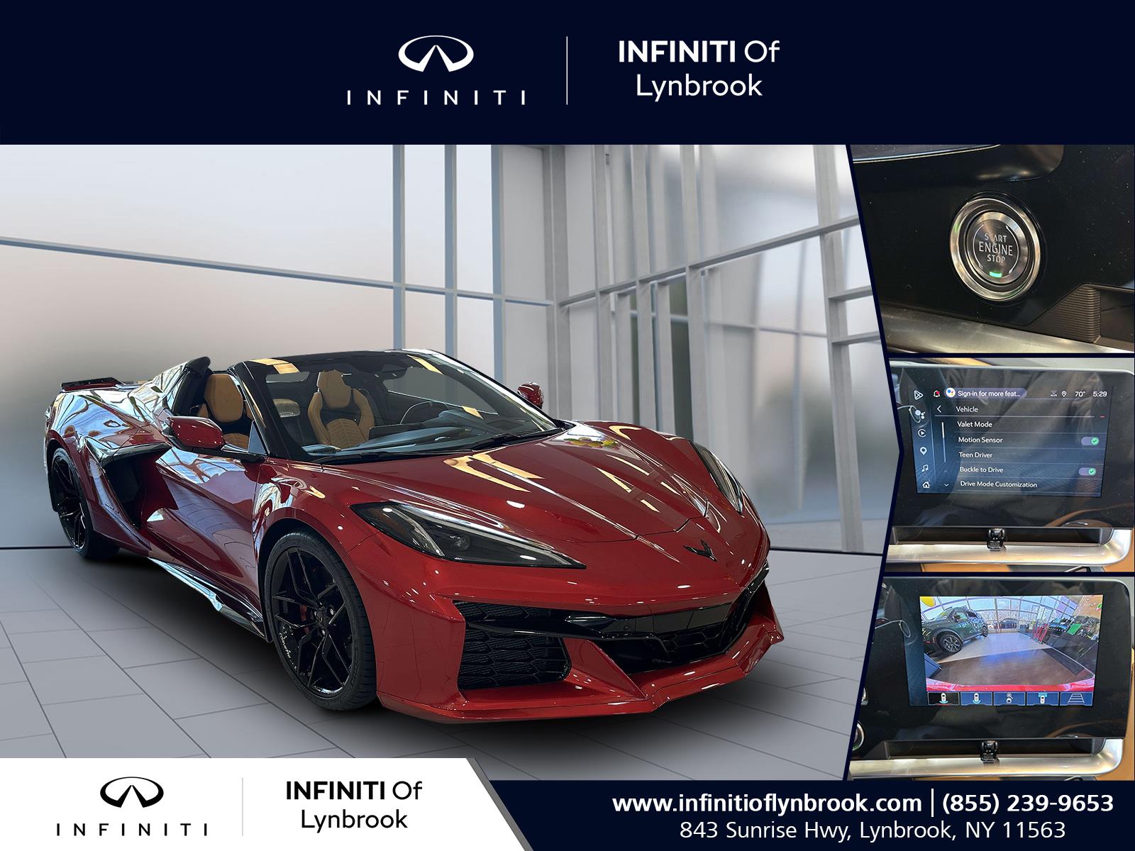 used 2025 Chevrolet Corvette car, priced at $131,499