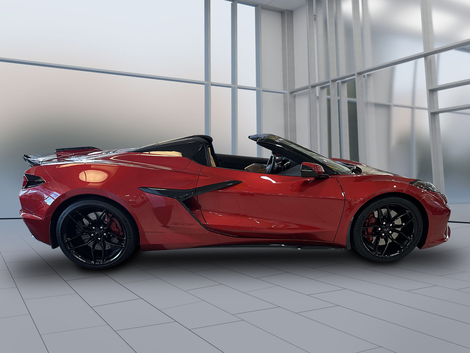 used 2025 Chevrolet Corvette car, priced at $131,499