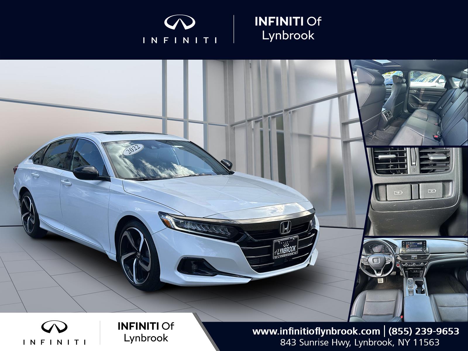 used 2022 Honda Accord Sedan car, priced at $29,341