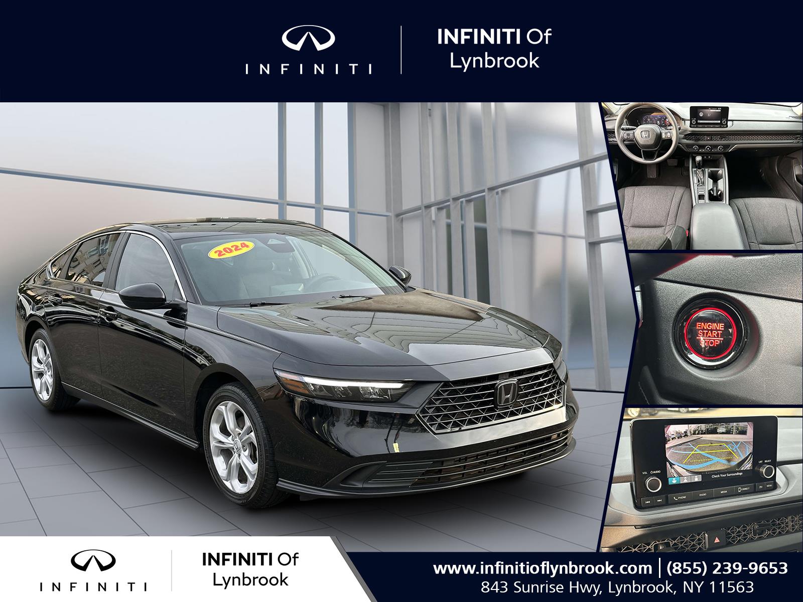 used 2024 Honda Accord Sedan car, priced at $23,231