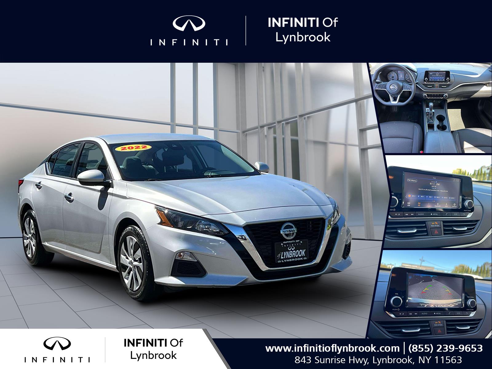 used 2022 Nissan Altima car, priced at $16,511