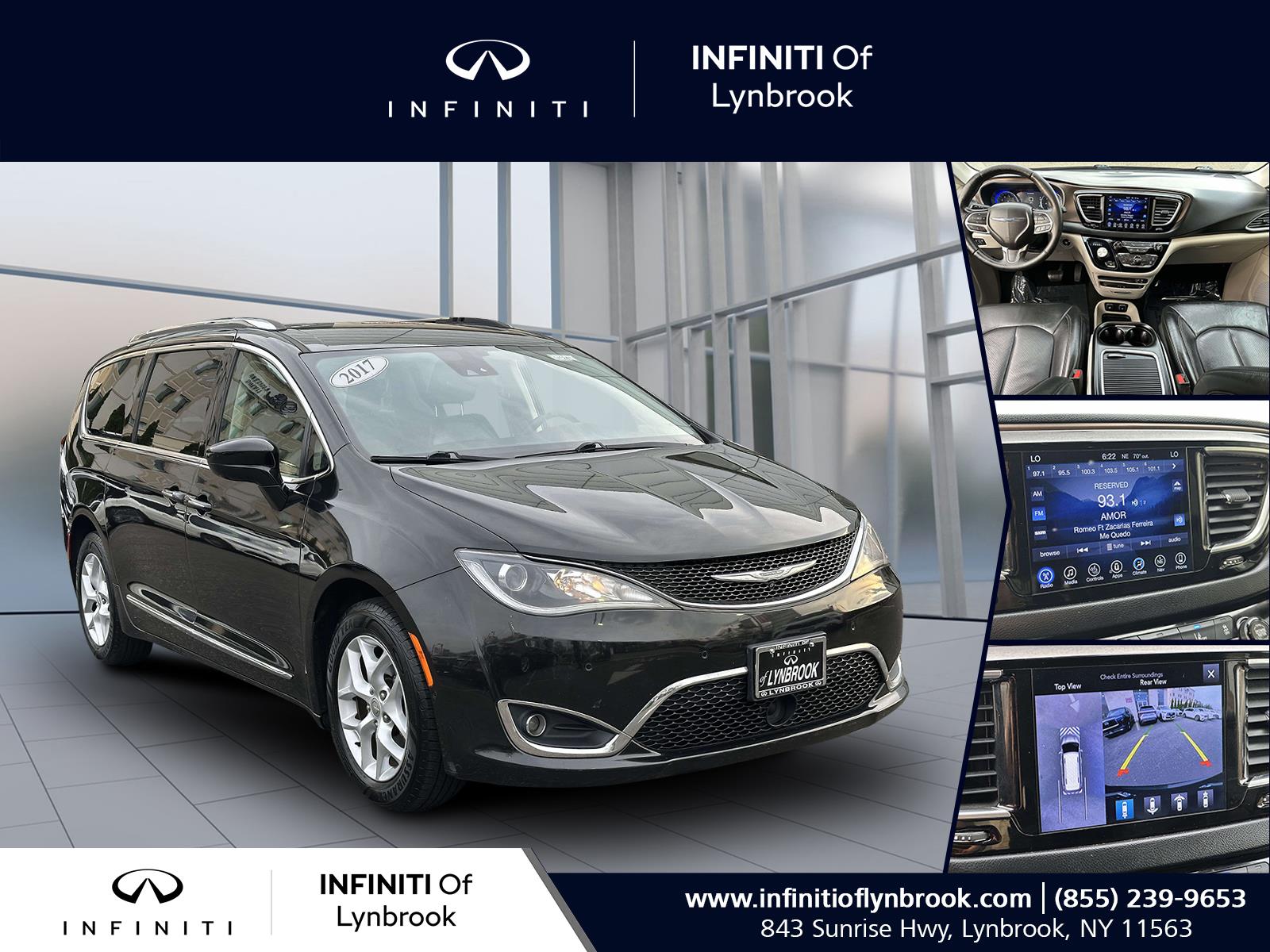 used 2017 Chrysler Pacifica car, priced at $13,425