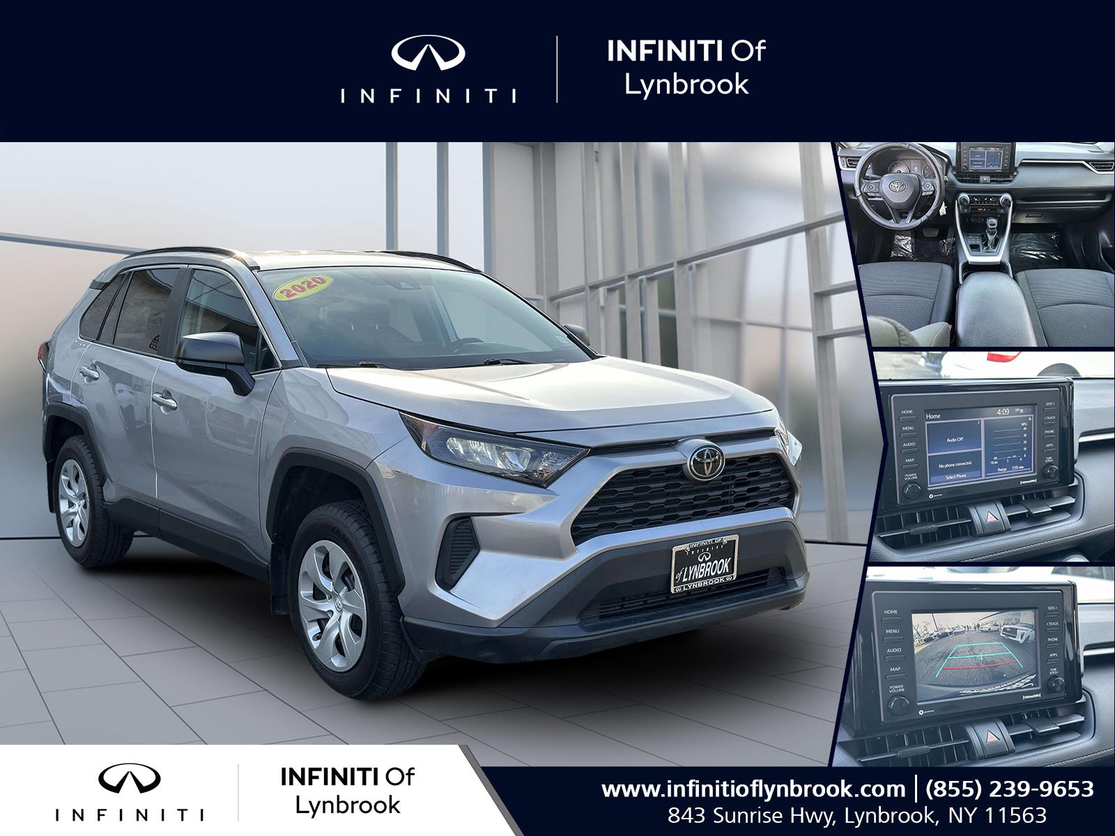 used 2020 Toyota RAV4 car, priced at $24,490