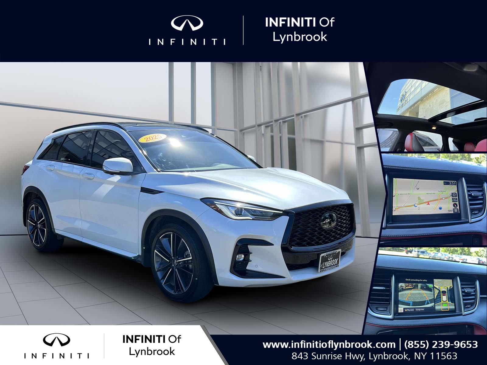 used 2025 INFINITI QX50 car, priced at $42,497