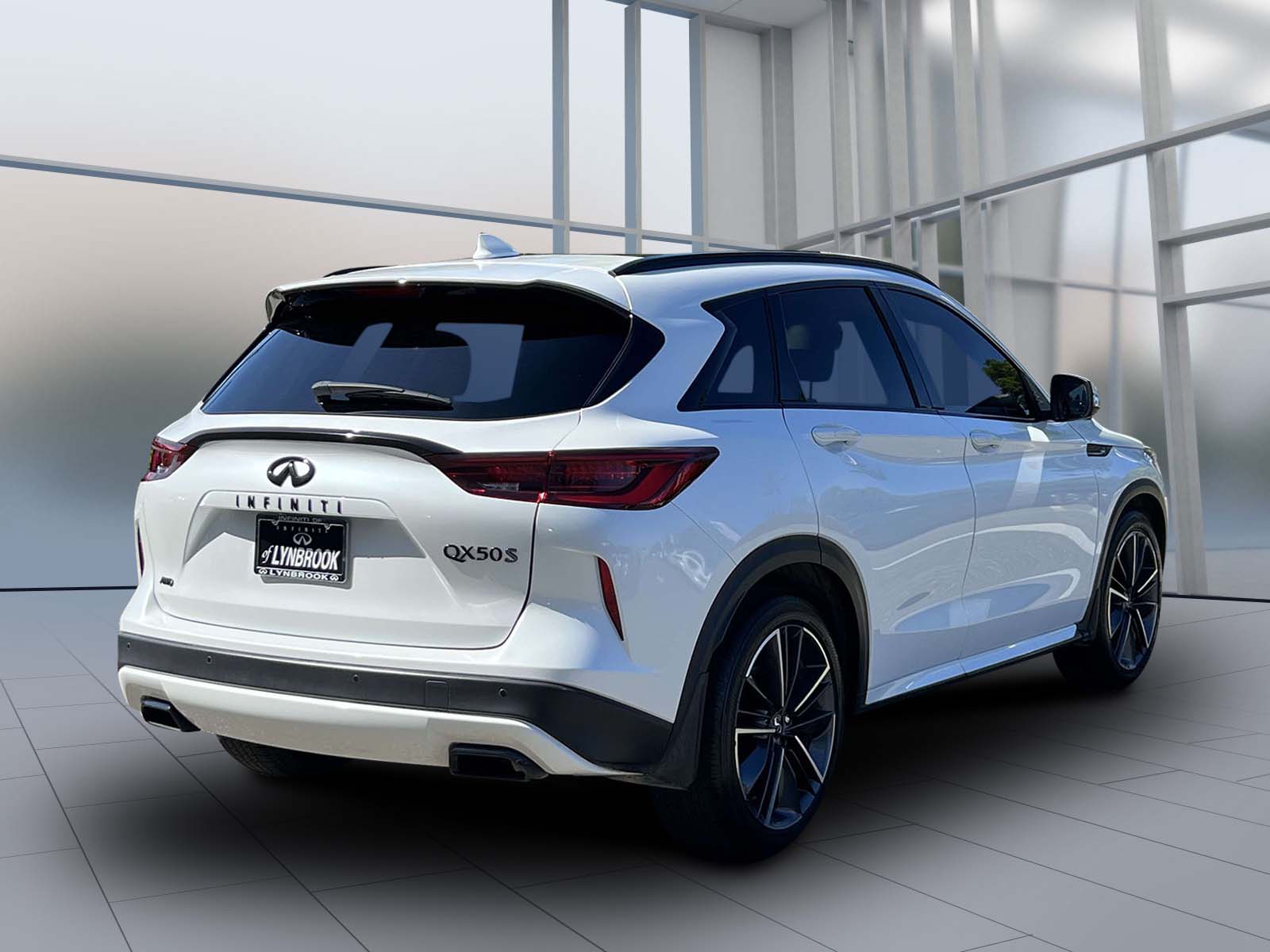 used 2025 INFINITI QX50 car, priced at $42,497