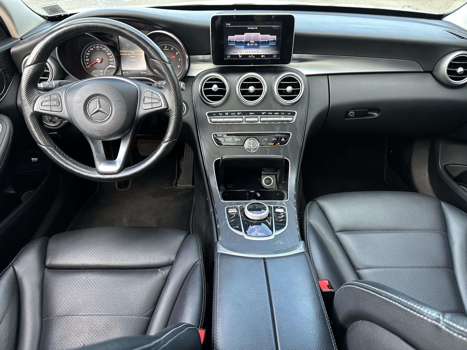 used 2017 Mercedes-Benz C-Class car, priced at $14,994
