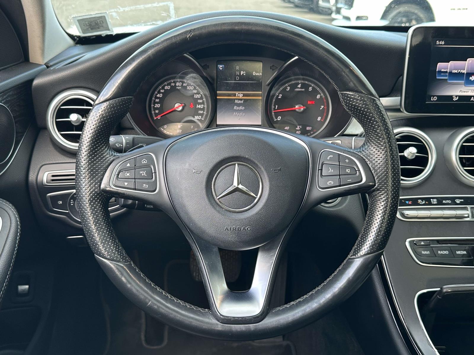 used 2017 Mercedes-Benz C-Class car, priced at $14,994