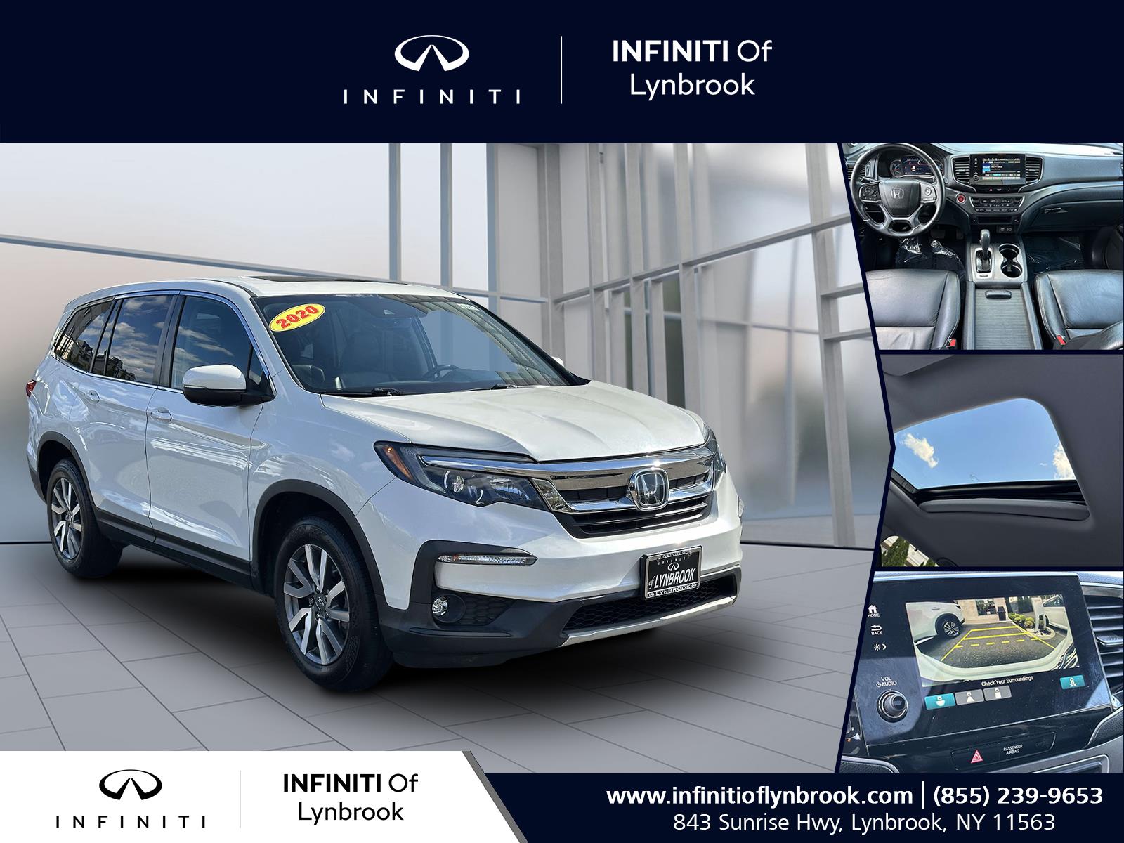 used 2020 Honda Pilot car, priced at $28,500