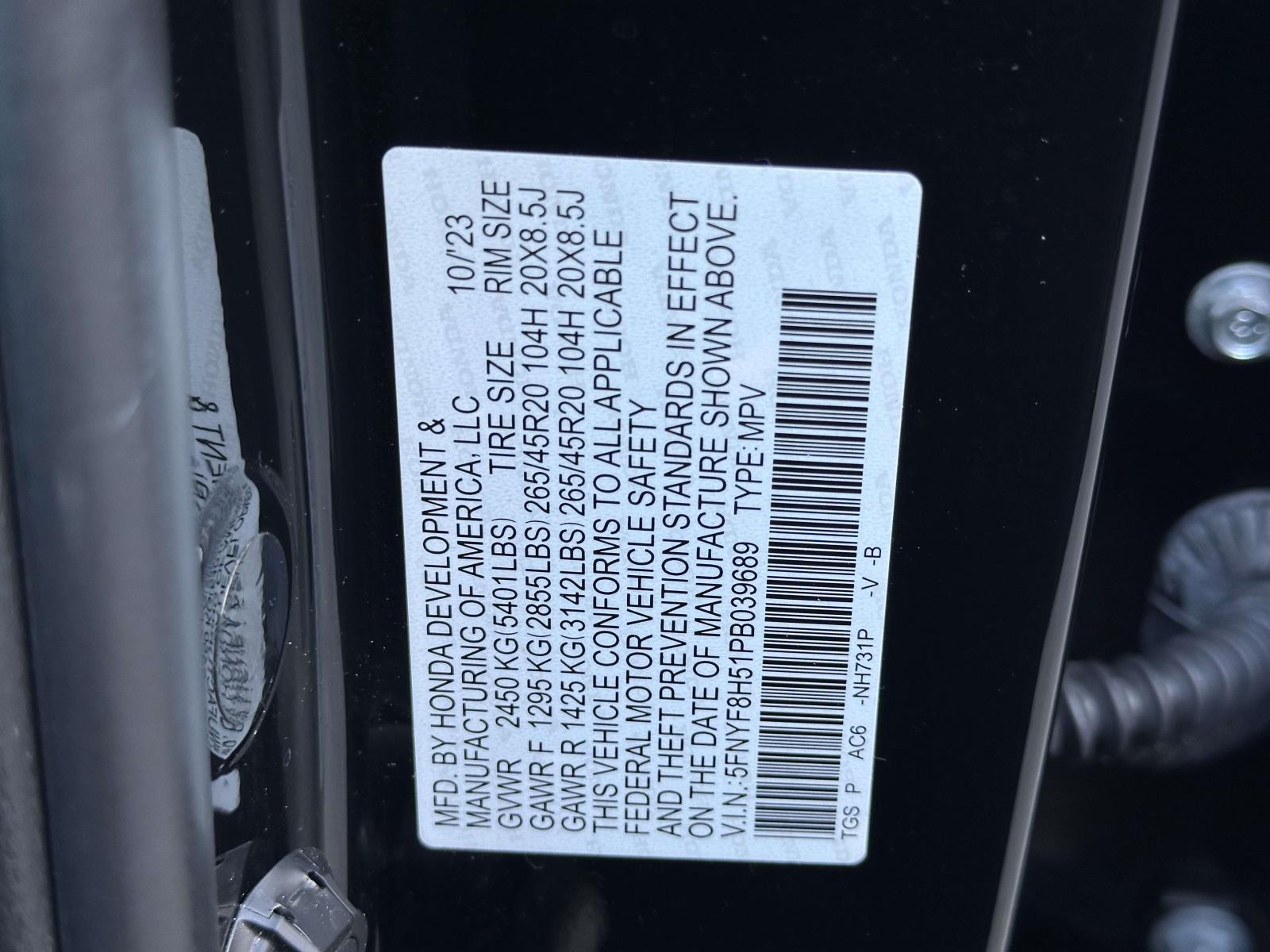 used 2023 Honda Passport car, priced at $30,999