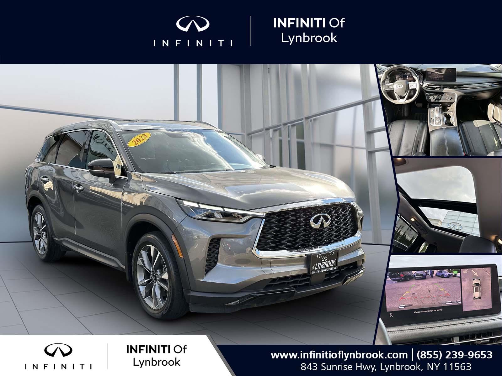 used 2023 INFINITI QX60 car, priced at $41,750