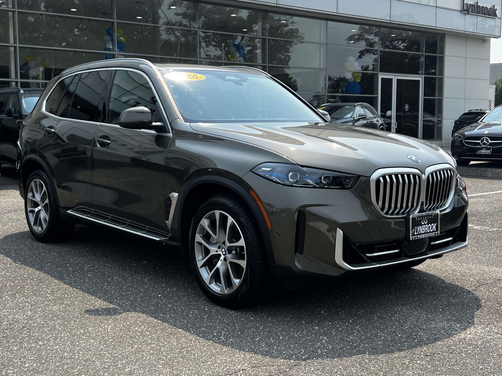 Gray (Brooklyn Grey Metallic) 2026 BMW X5 SUV / Crossover All-Wheel Drive 8-Speed Automatic