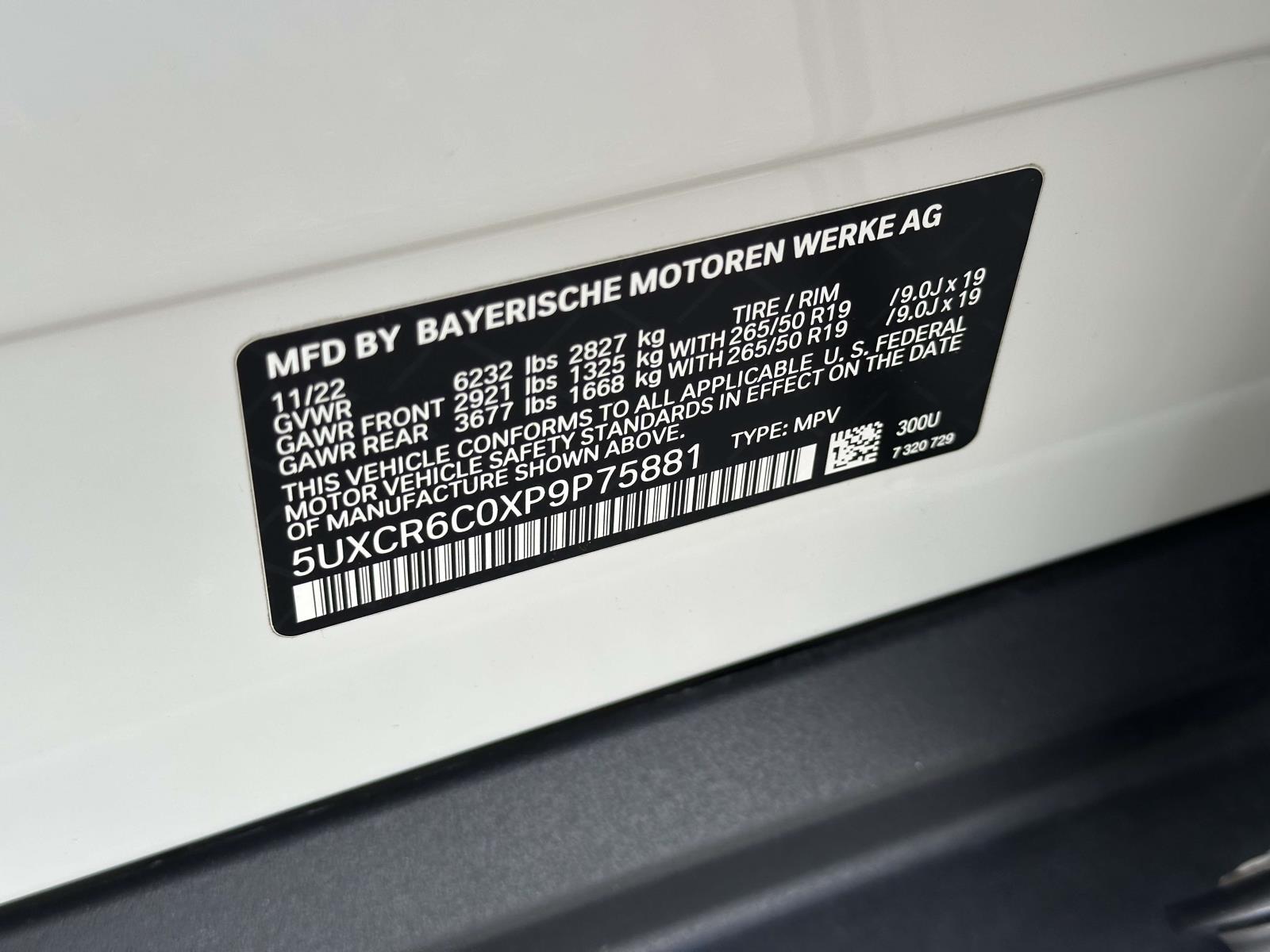 used 2023 BMW X5 car, priced at $45,365