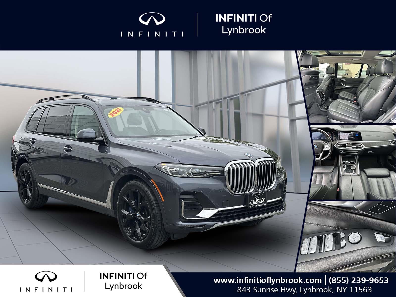 used 2021 BMW X7 car, priced at $38,532