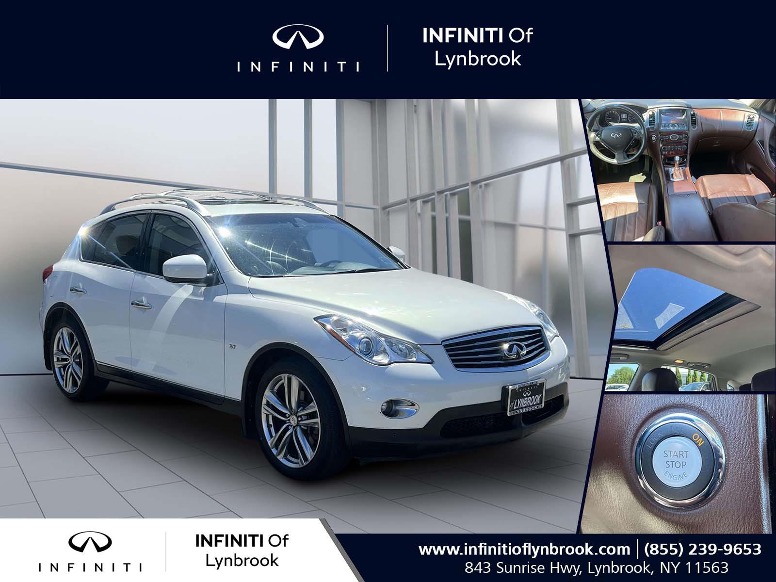 used 2015 INFINITI QX50 car, priced at $11,762