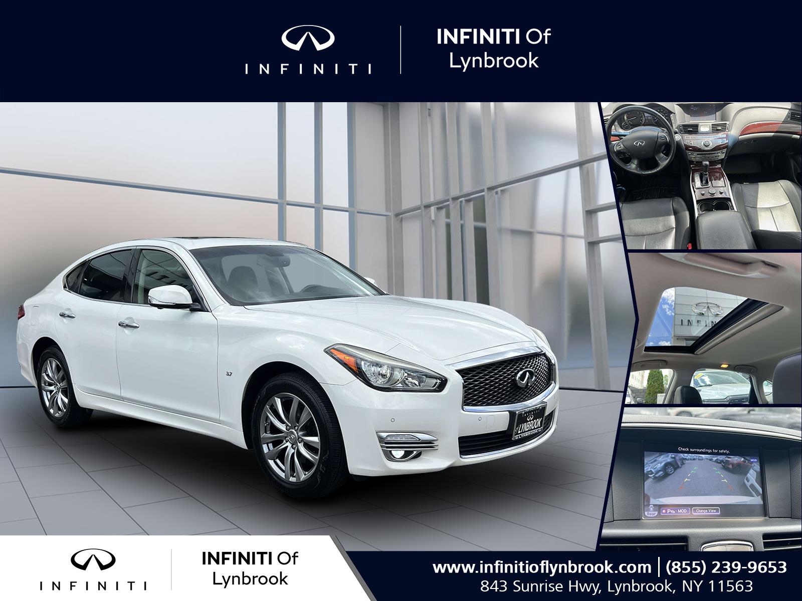 used 2015 INFINITI Q70 car, priced at $20,999
