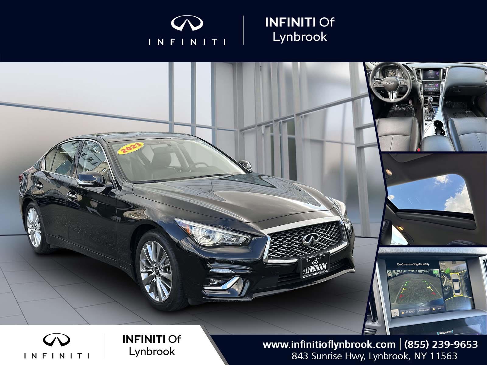used 2023 INFINITI Q50 car, priced at $32,671