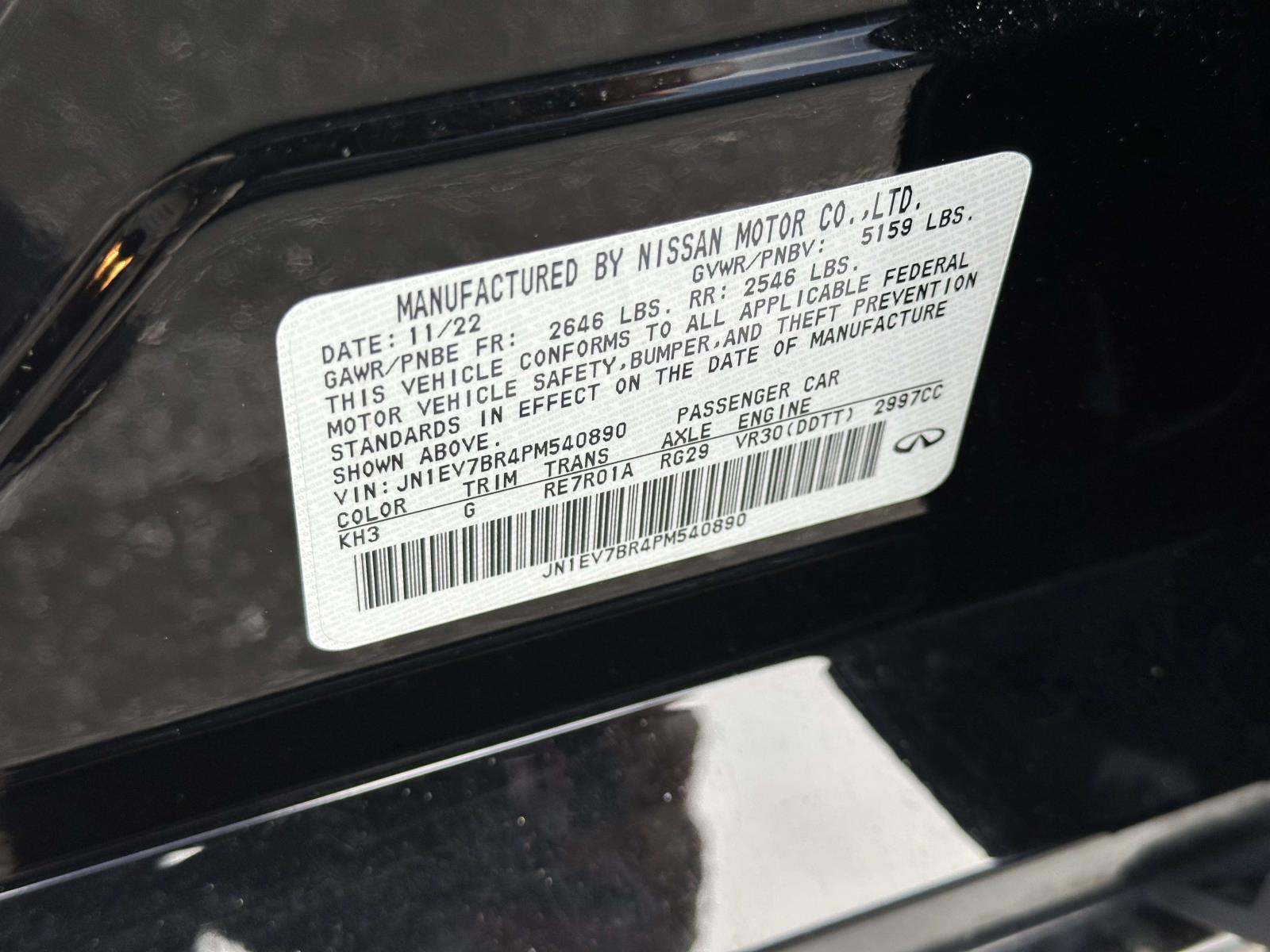 used 2023 INFINITI Q50 car, priced at $32,655