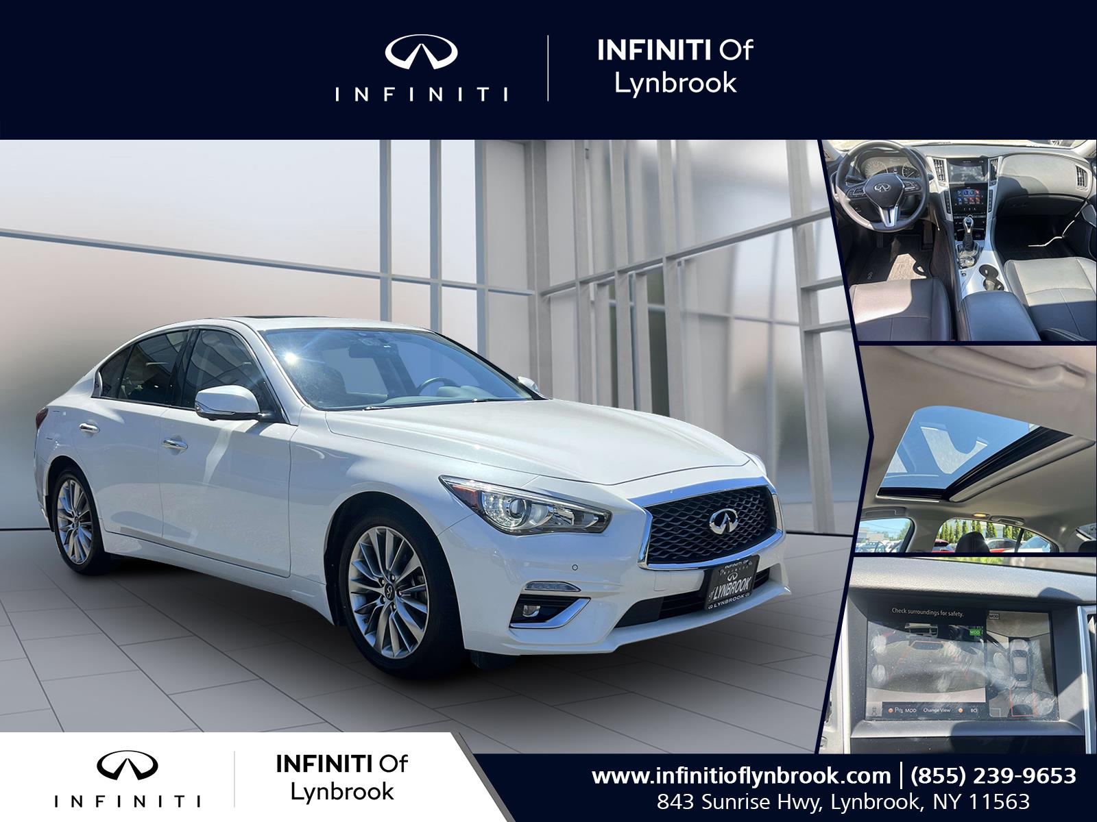used 2023 INFINITI Q50 car, priced at $34,216