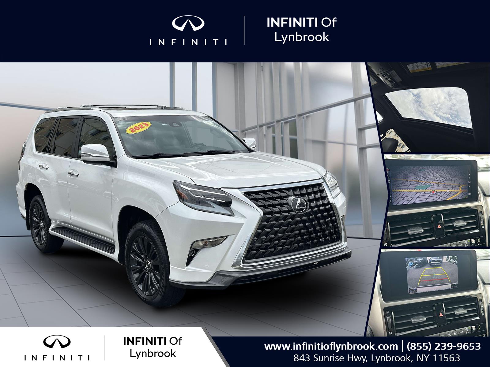 used 2023 Lexus GX car, priced at $53,386