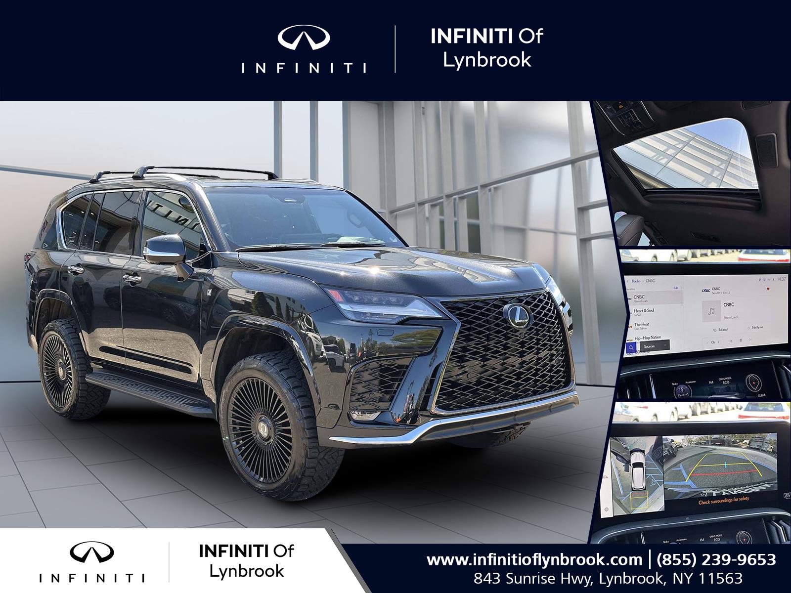 used 2025 Lexus LX car, priced at $102,686
