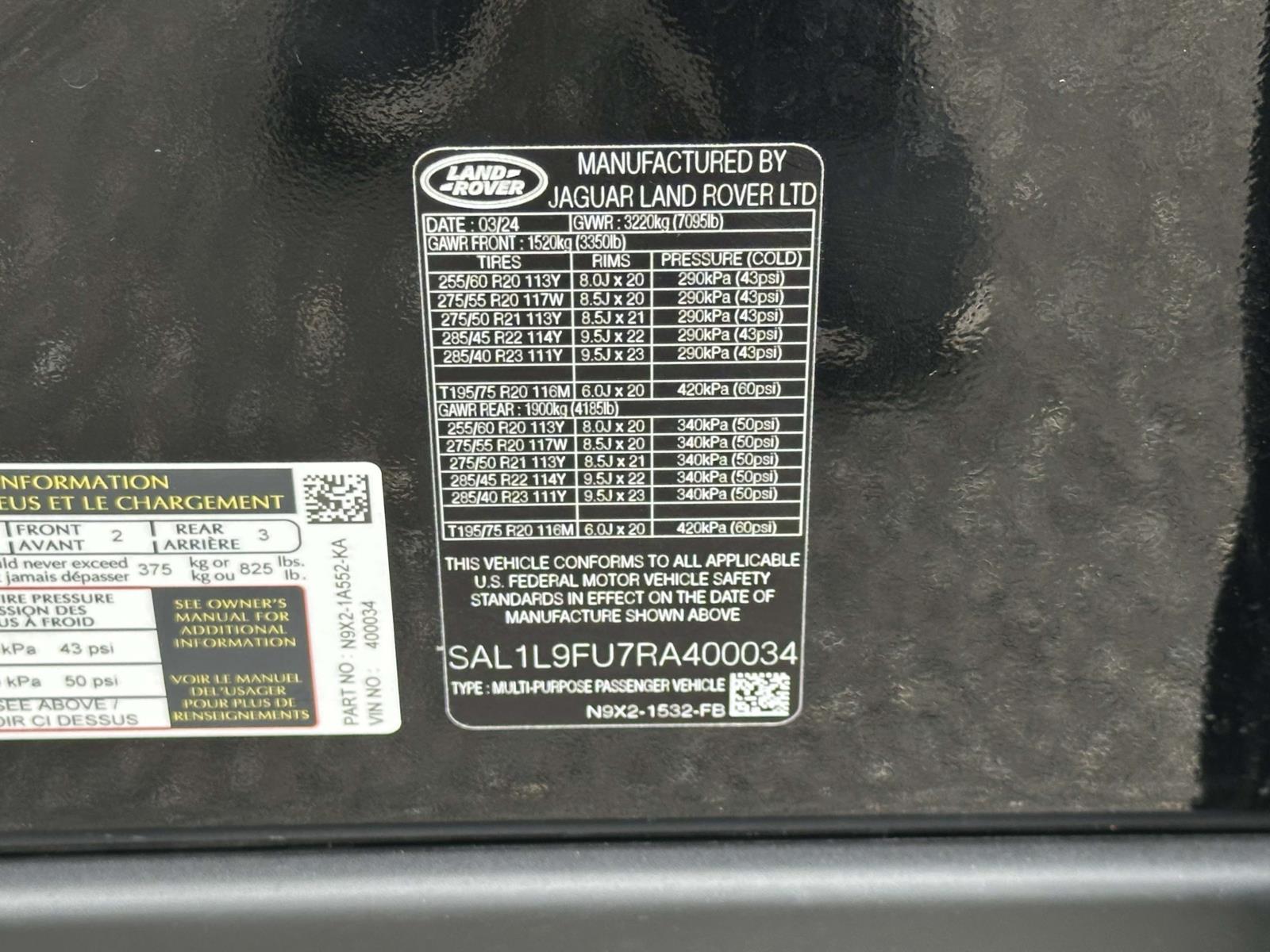 used 2024 Land Rover Range Rover Sport car, priced at $70,226